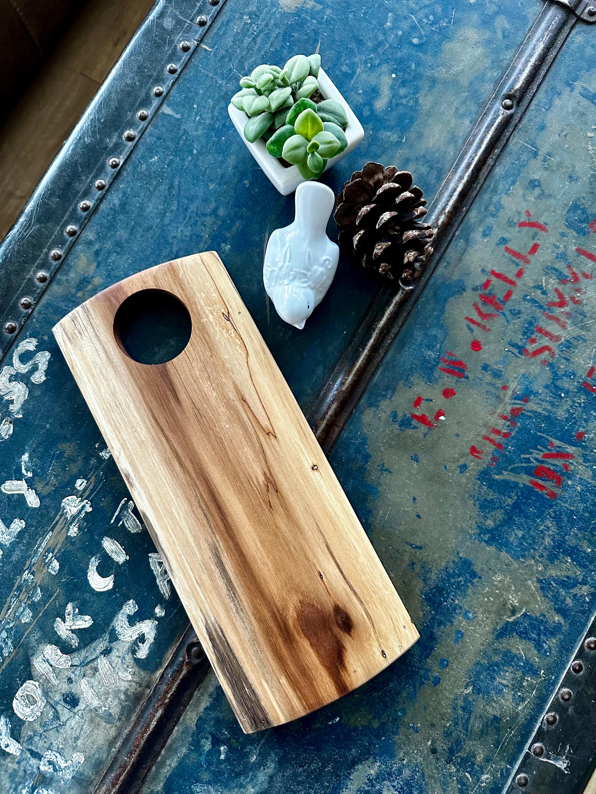 Walnut small charcuterie, cheese, or bar board OR great Butter Board