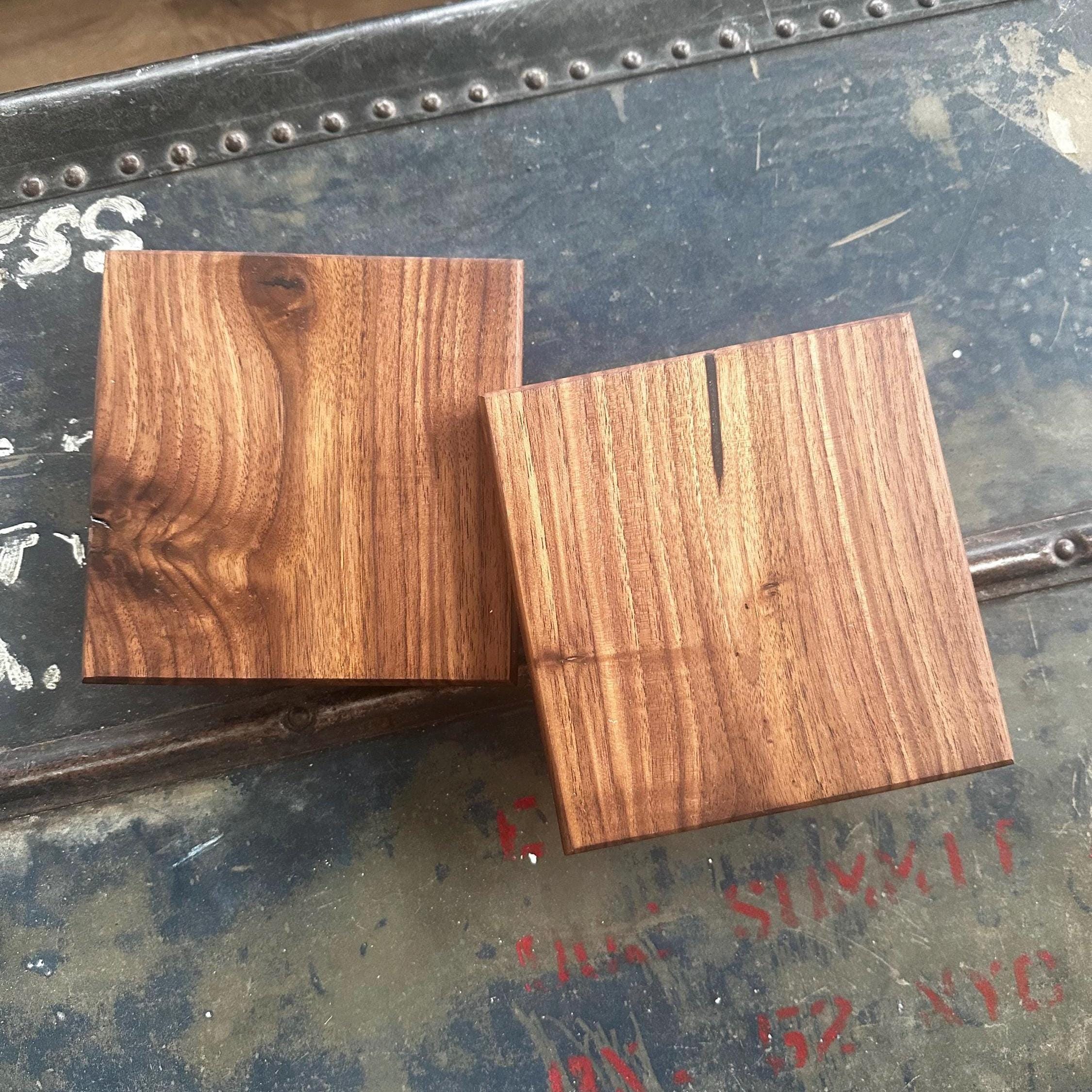 Black Walnut Risers (set of 2)