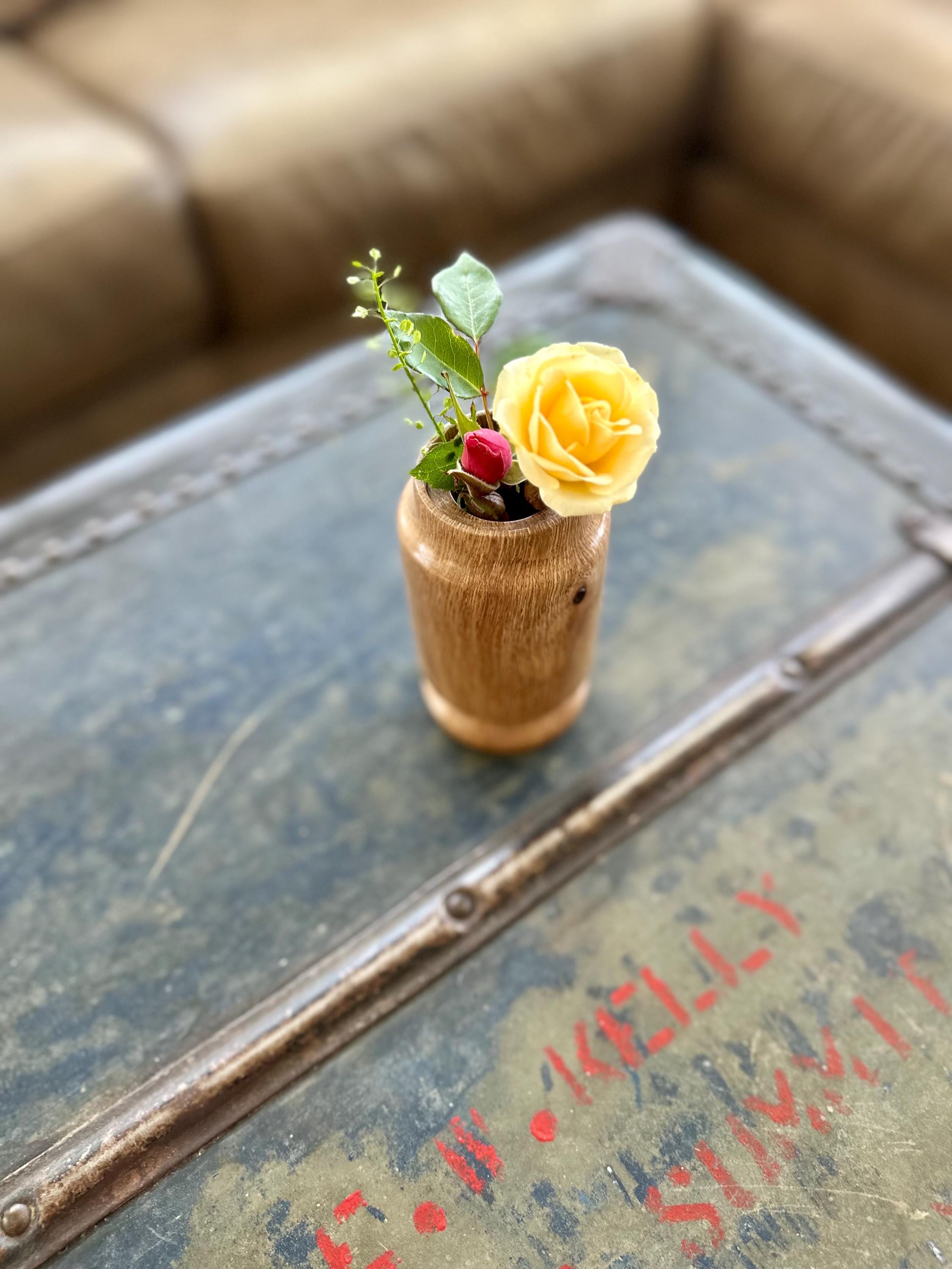 Black Oak Bud Vase