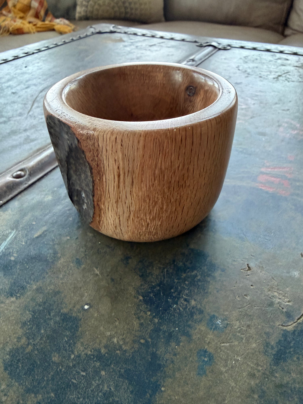 Live-Edge Live Oak Bowl