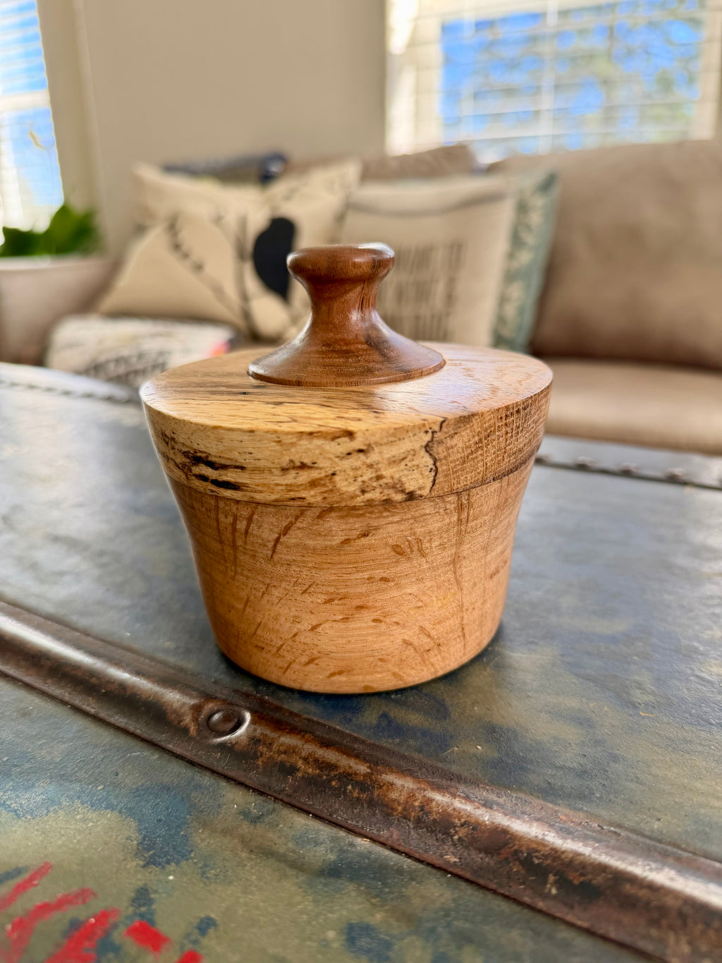 Hand-turned Lidded Box
