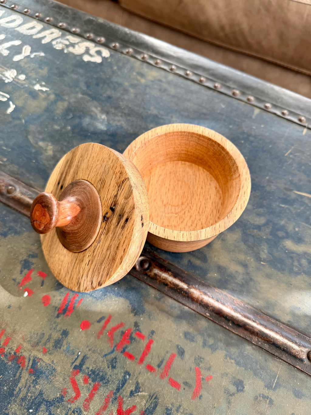 Hand-turned Lidded Box