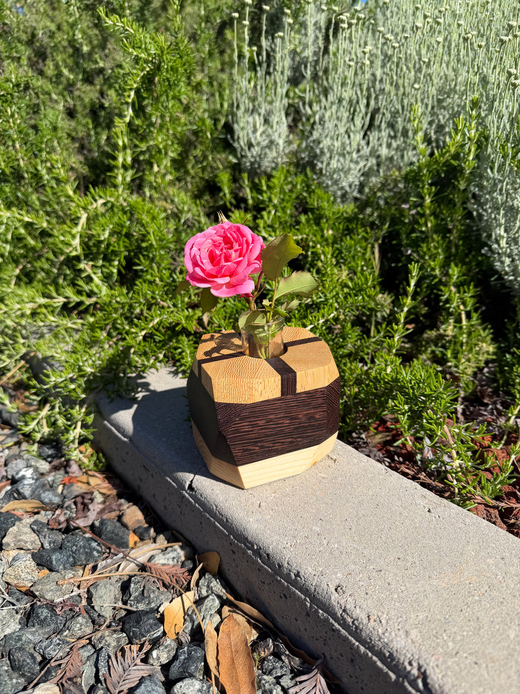 Wood Bud Vase OR Propagation Station
