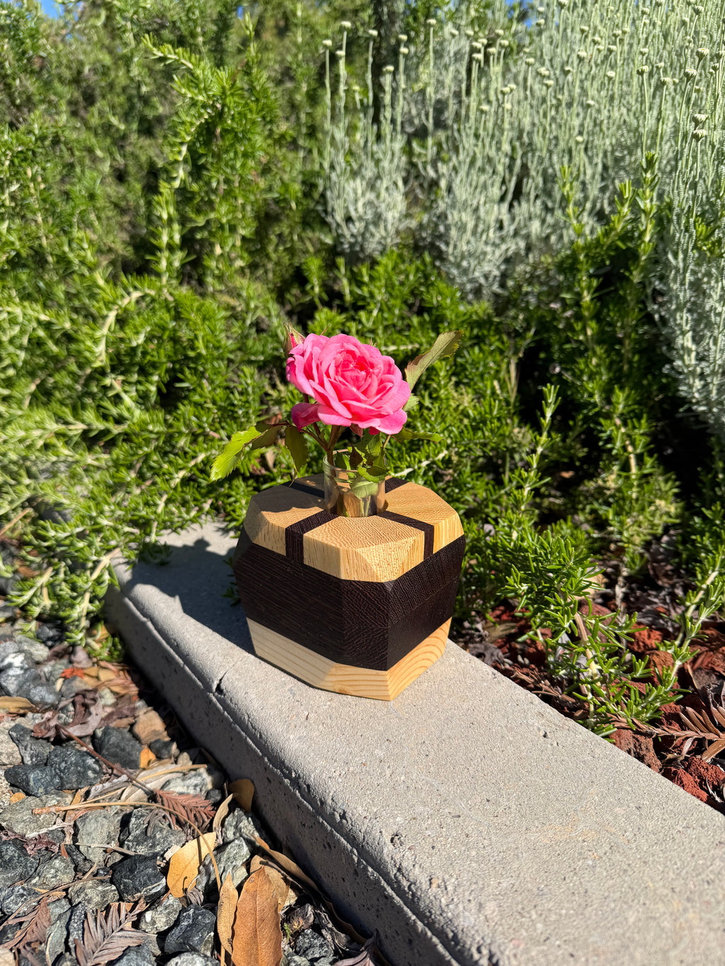 Wood Bud Vase OR Propagation Station