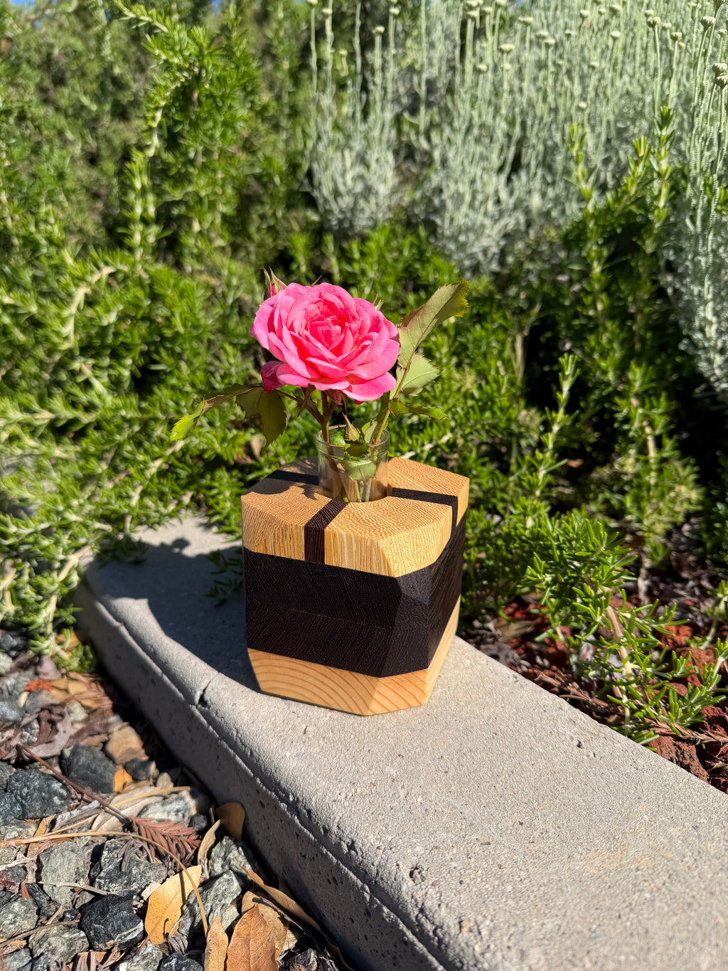 Wood Bud Vase OR Propagation Station