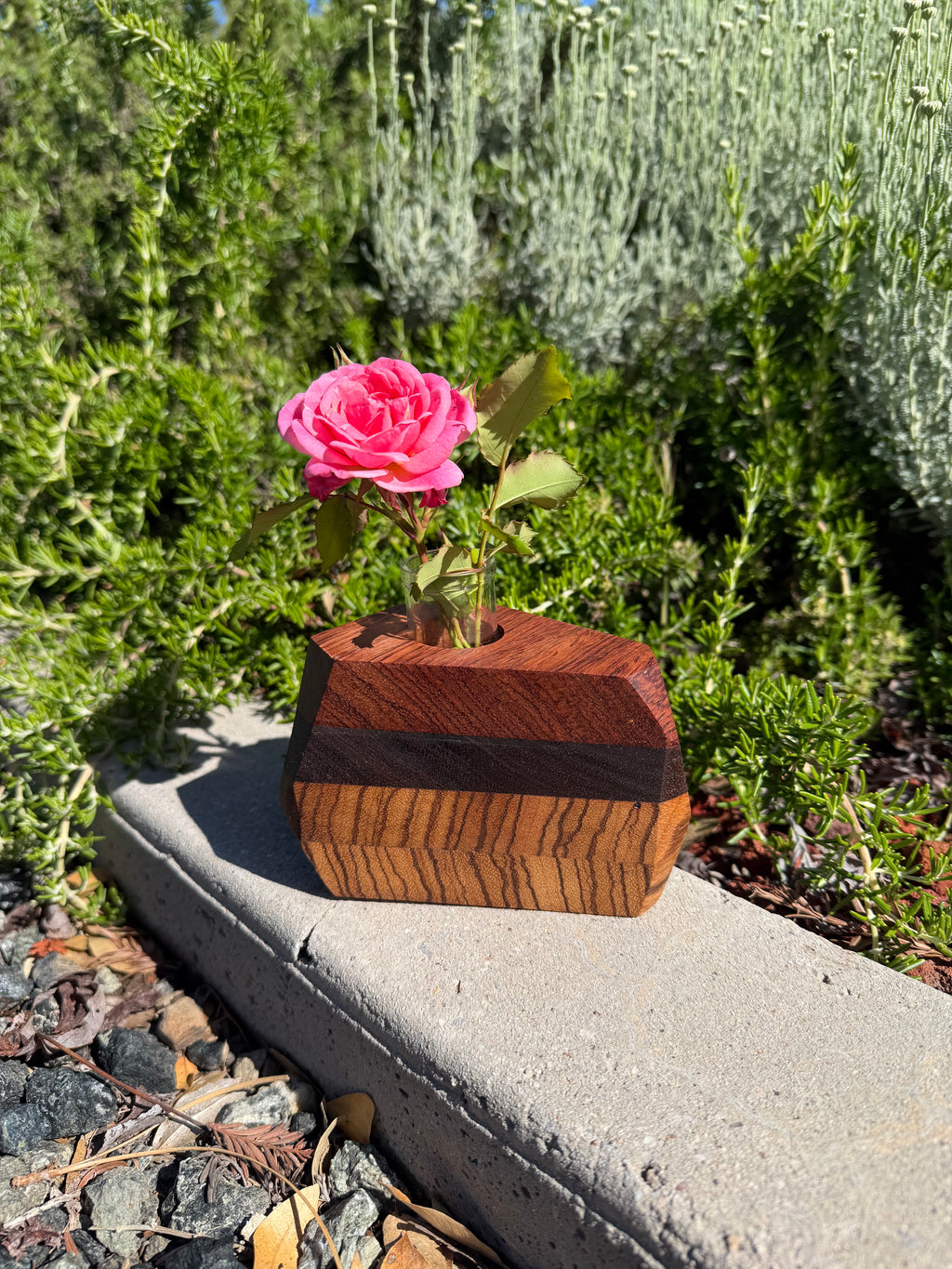 Wood Bud Vase OR Propagation Station