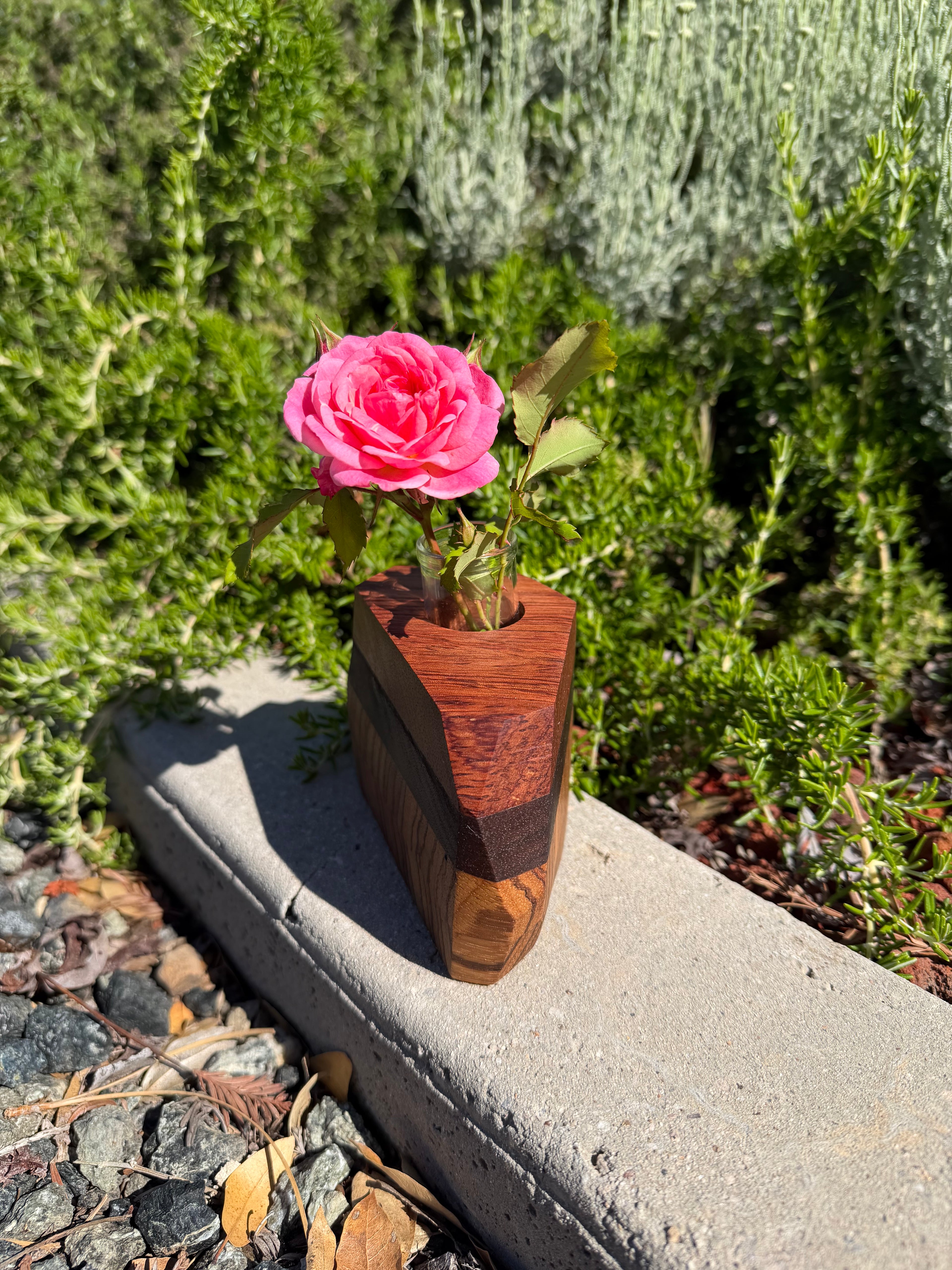 Wood Bud Vase OR Propagation Station