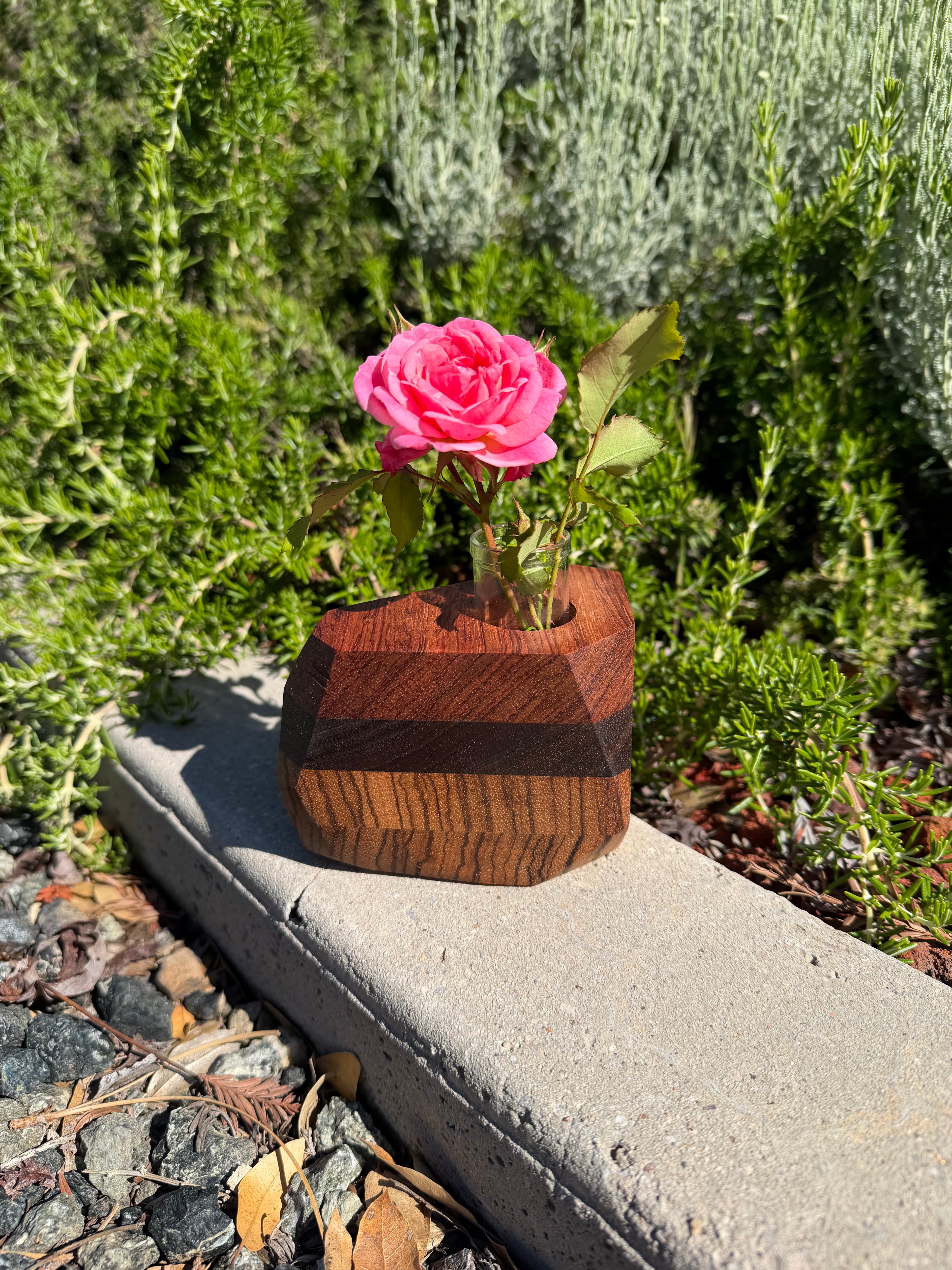 Wood Bud Vase OR Propagation Station