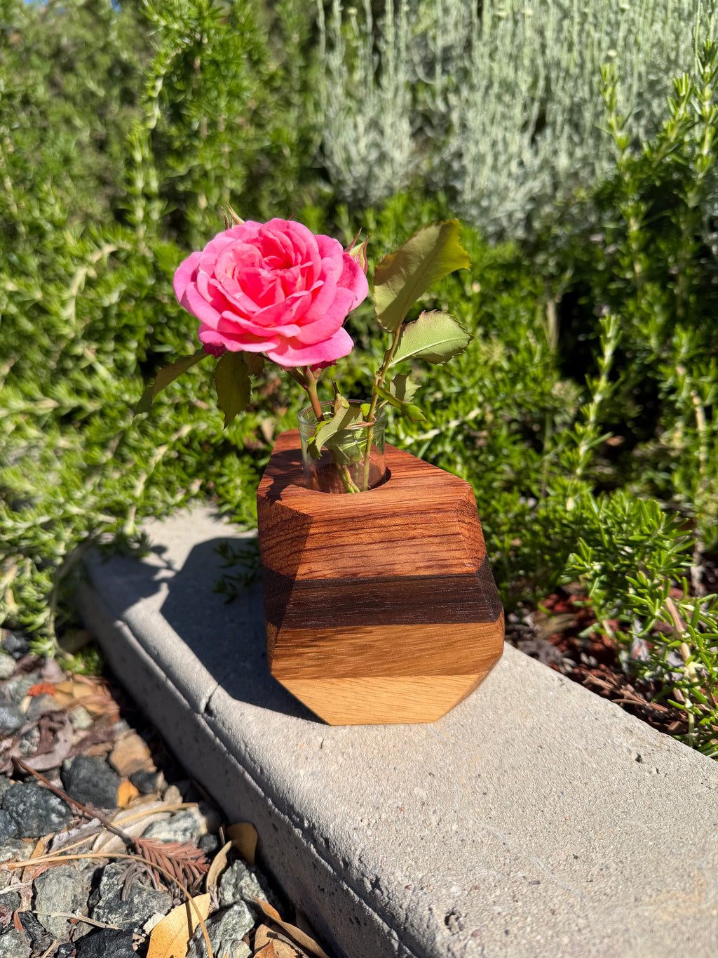 Wood Bud Vase OR Propagation Station