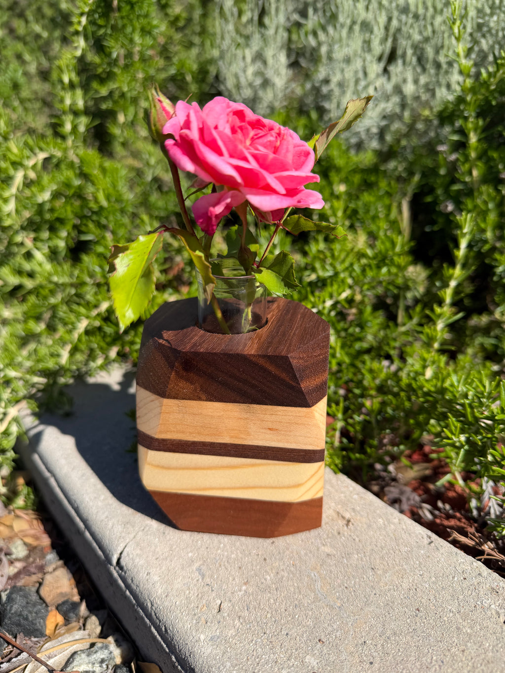 Wood Bud Vase OR Propagation Station