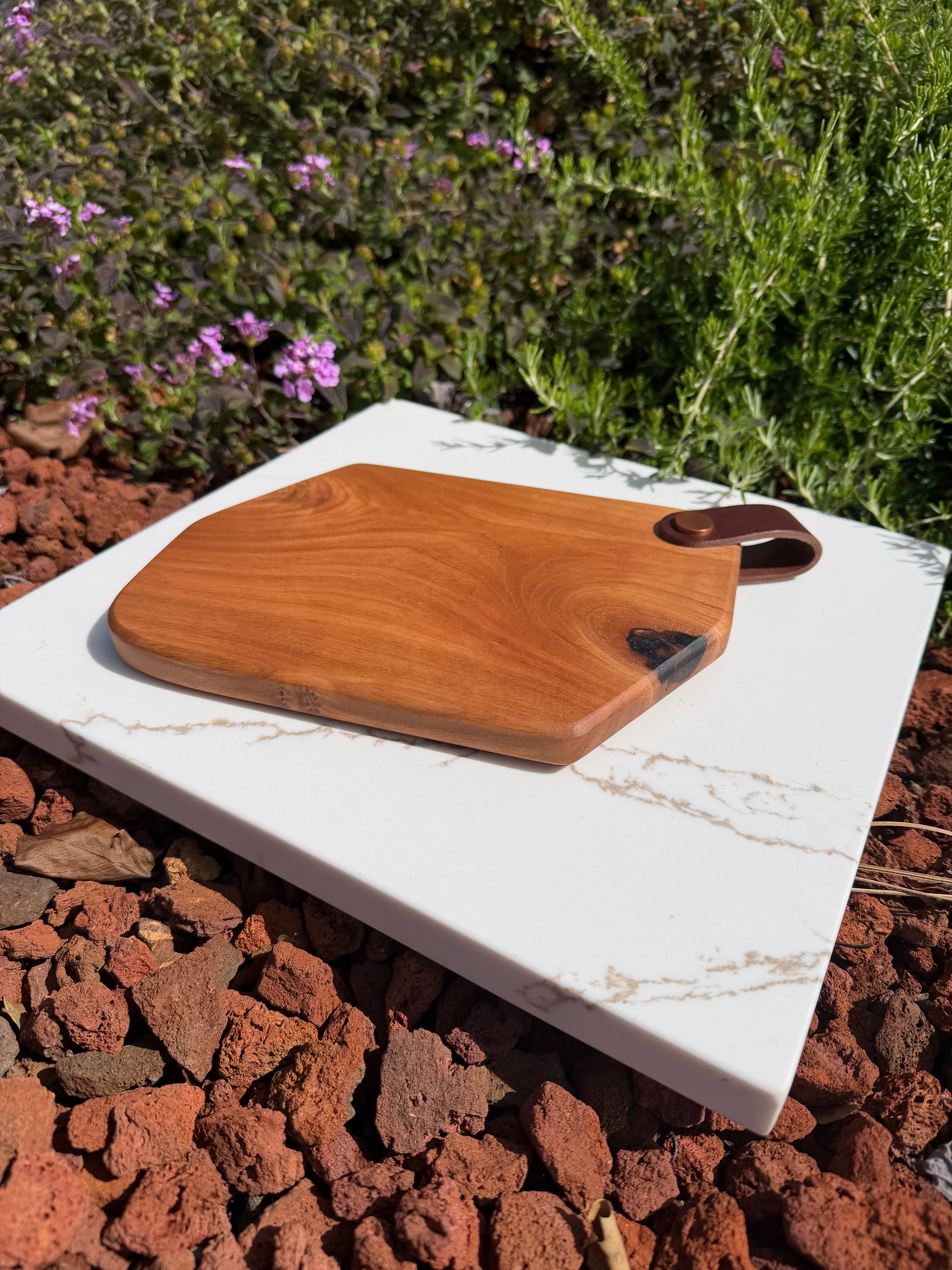 Handcrafted Cherry Charcuterie/Bar Board