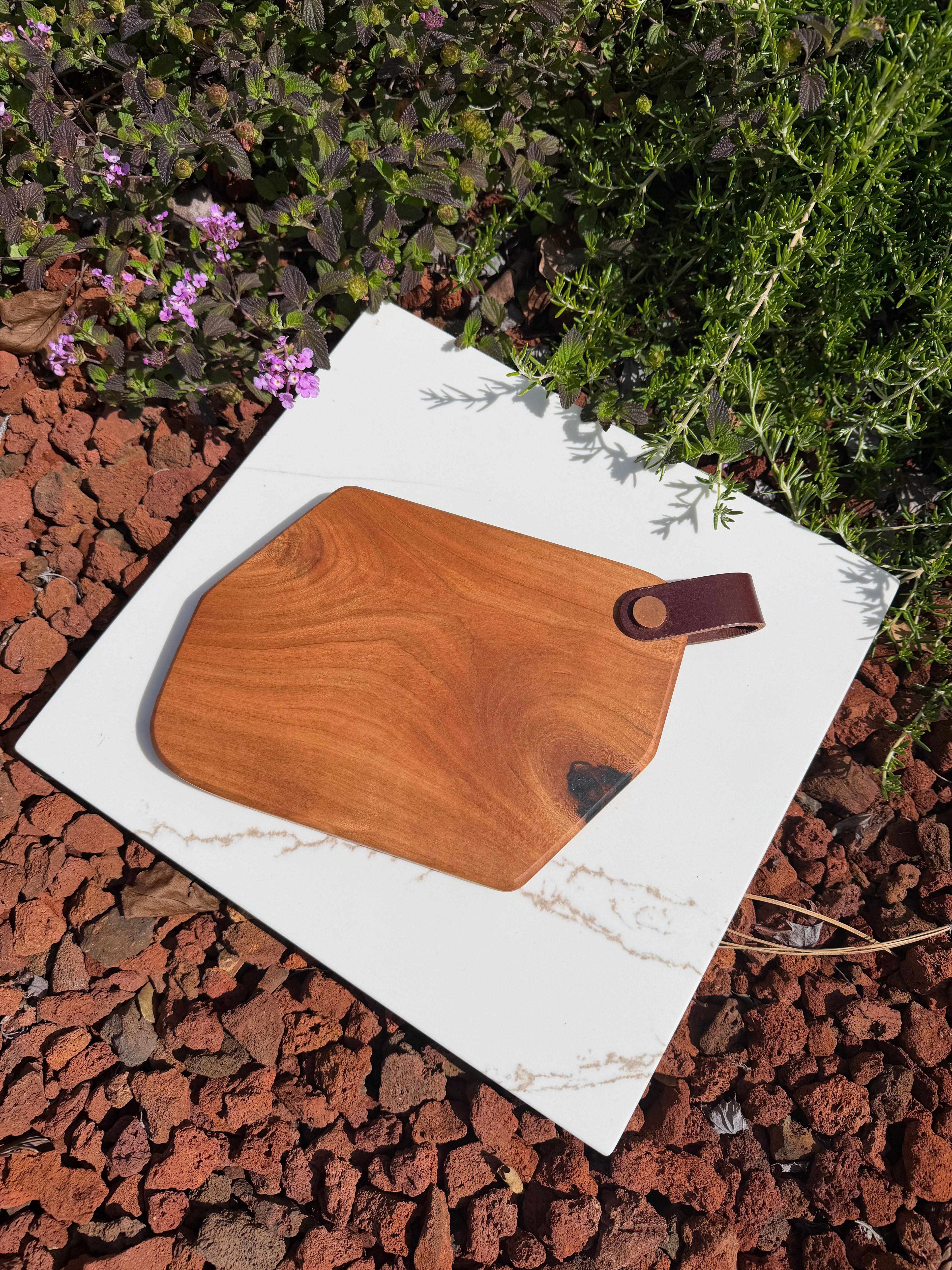 Handcrafted Cherry Charcuterie/Bar Board