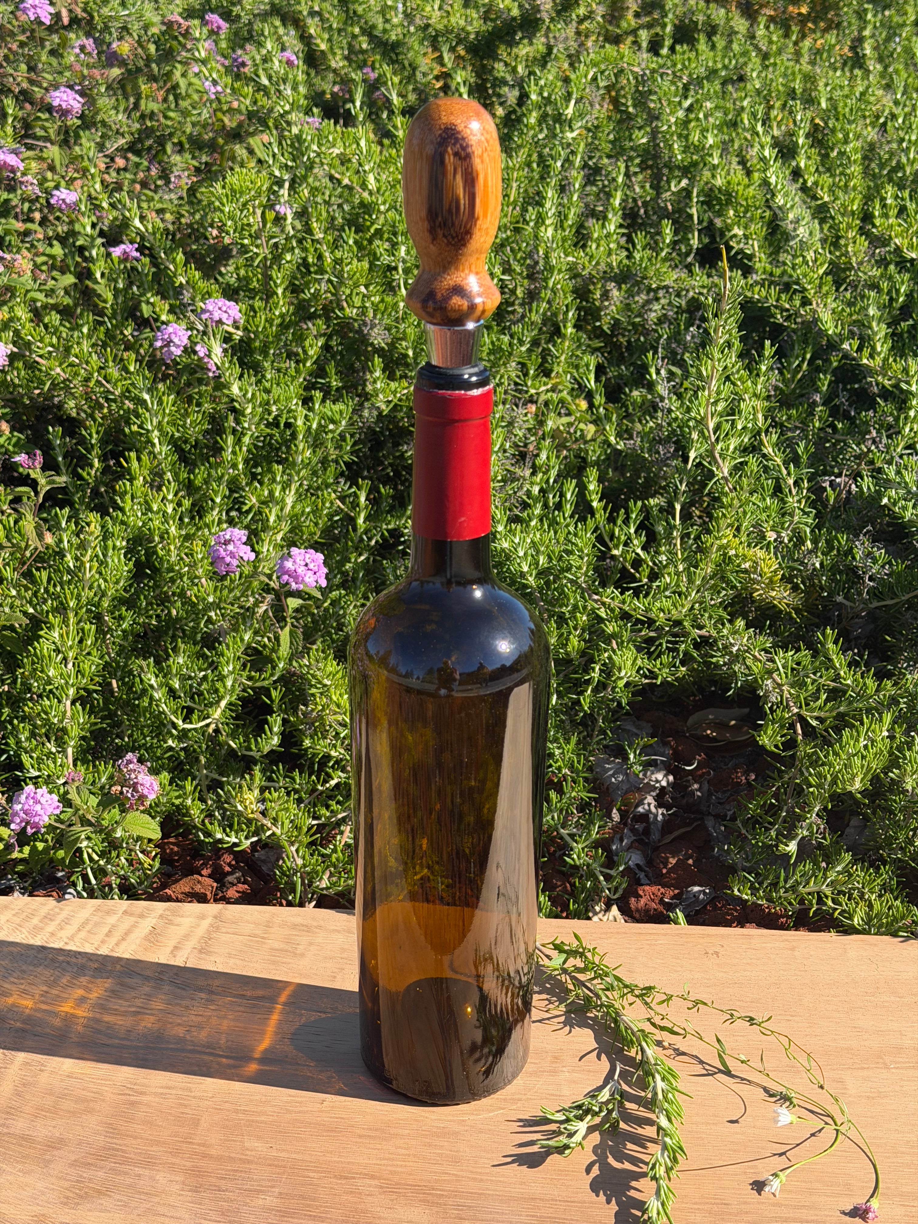 Handcrafted Wooden Wine Bottle Stoppers