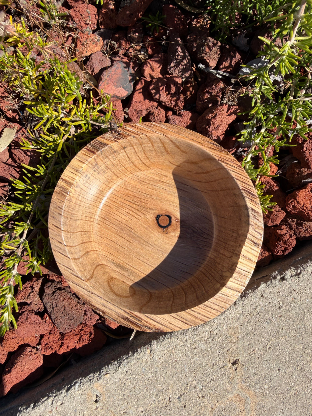 Live-edge Almond Wood Bowl