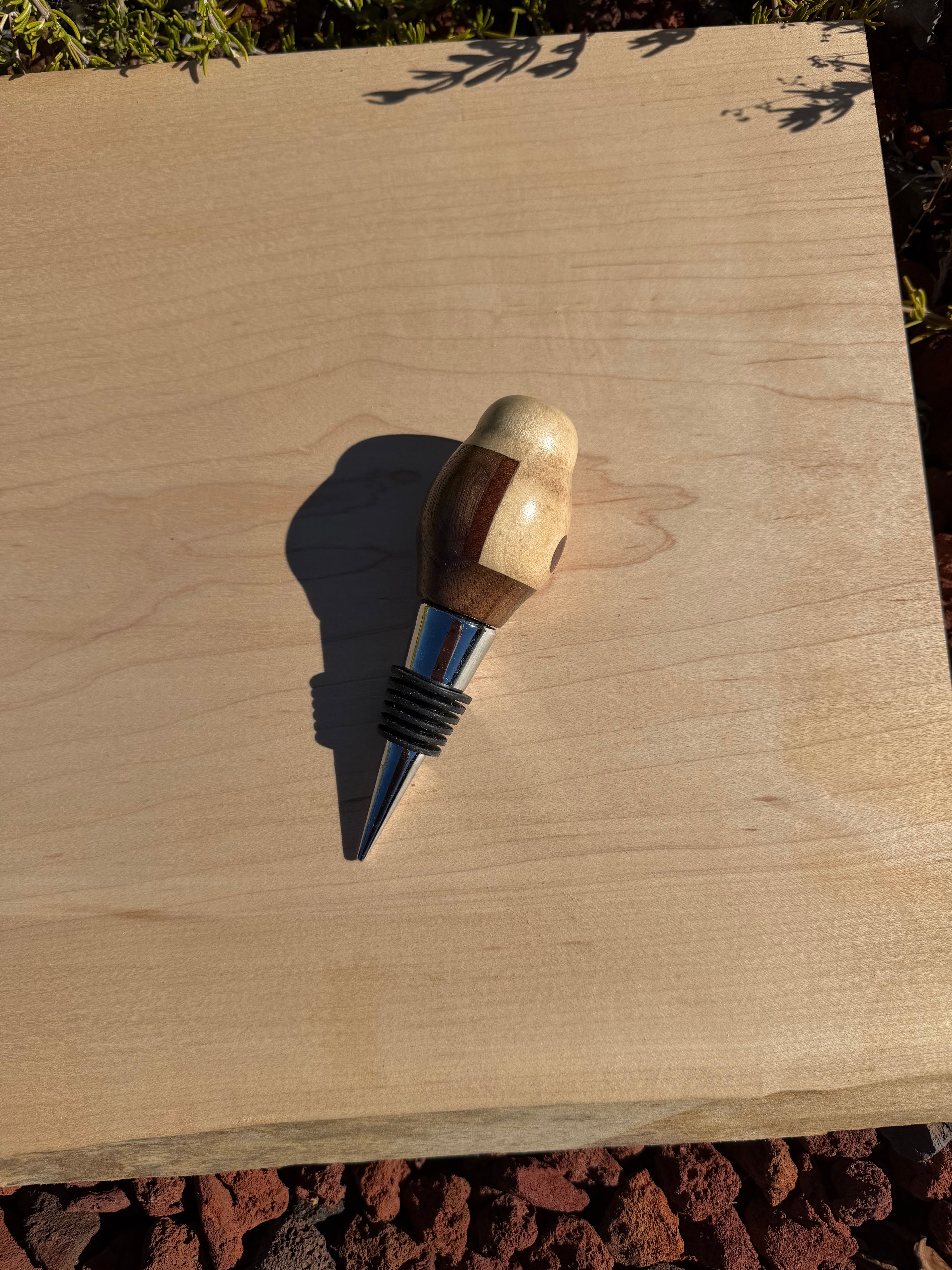 Handcrafted Wooden Wine Bottle Stoppers