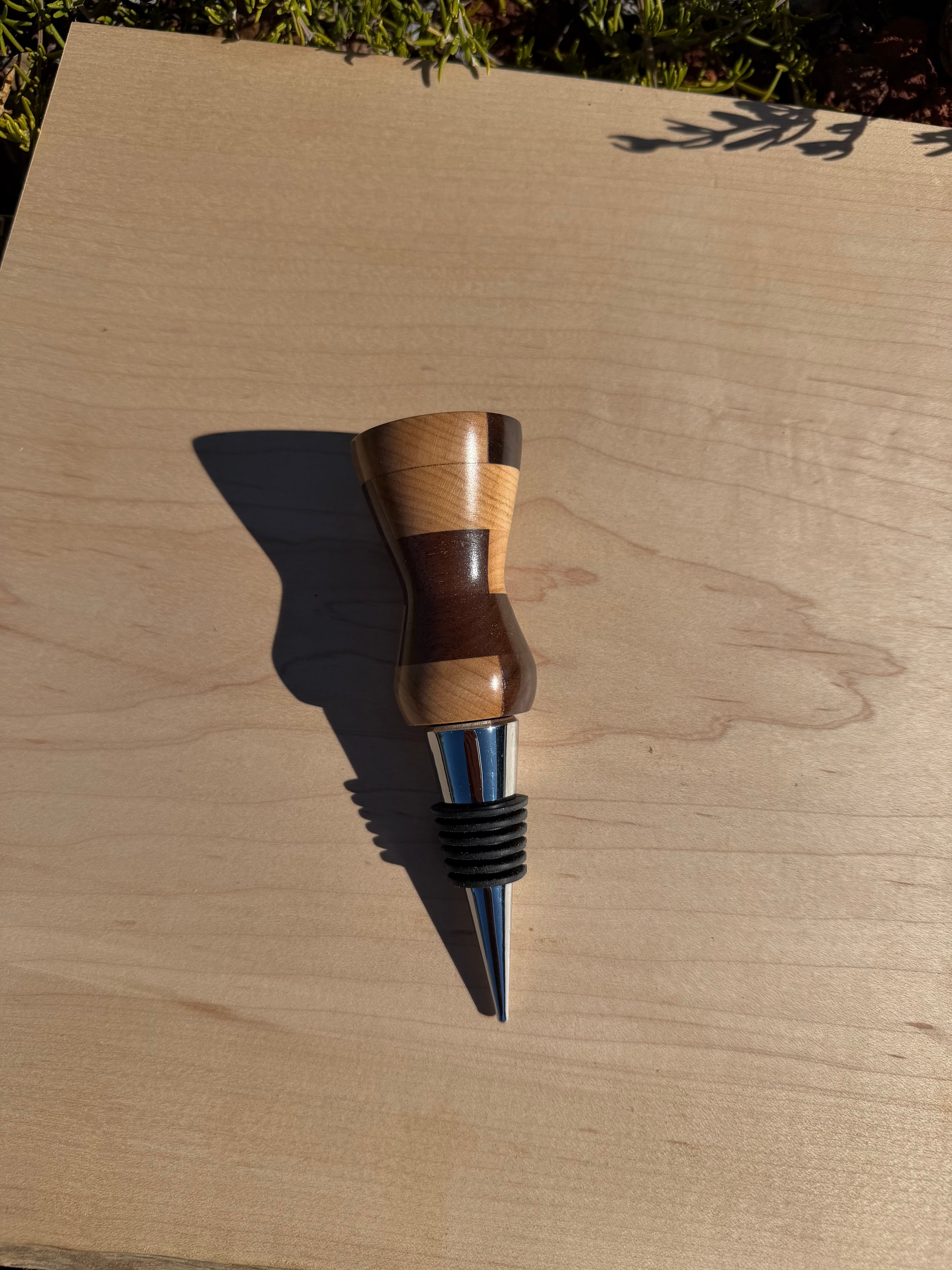 Handcrafted Wooden Wine Bottle Stoppers