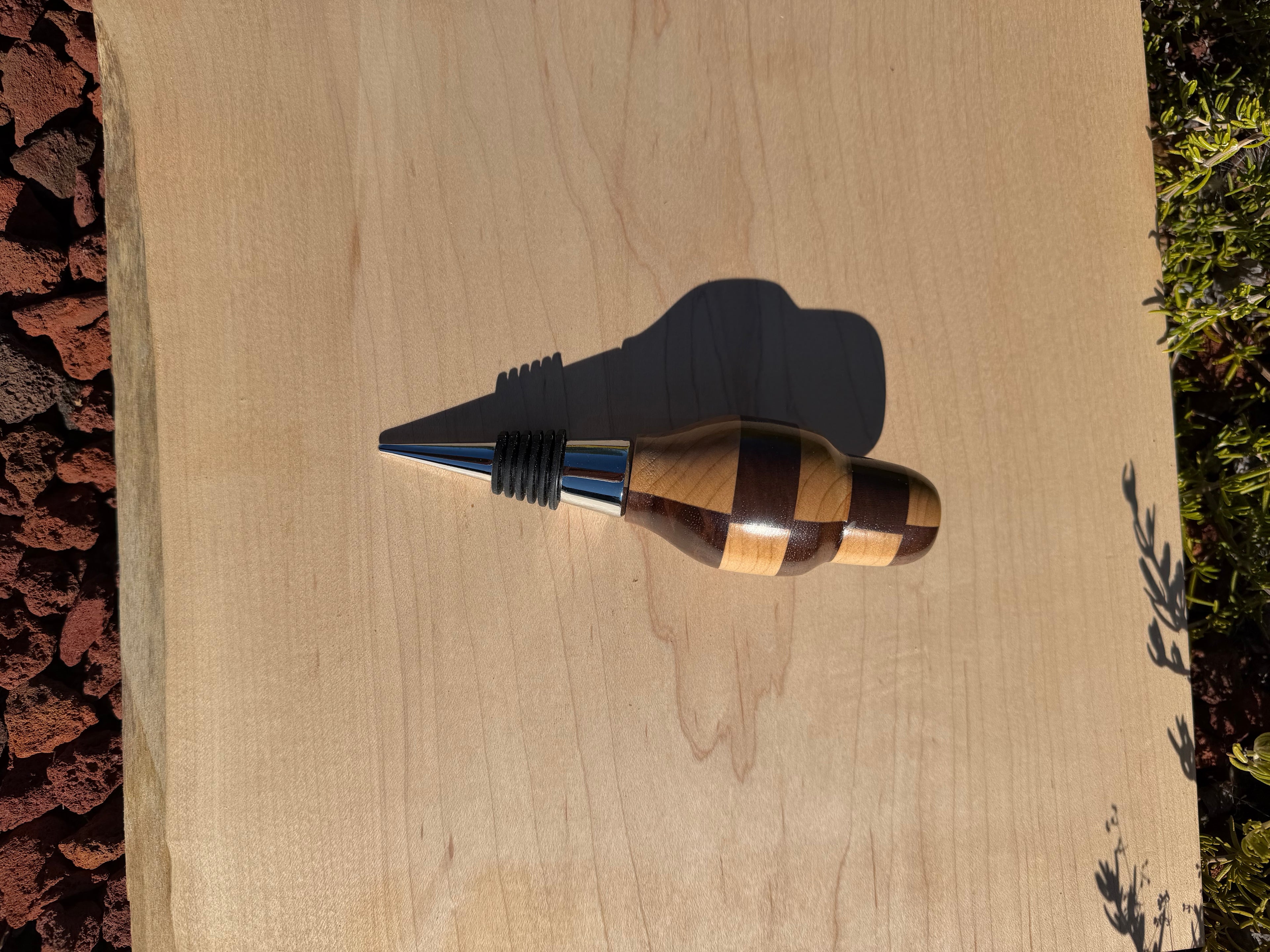 Handcrafted Wooden Wine Bottle Stoppers