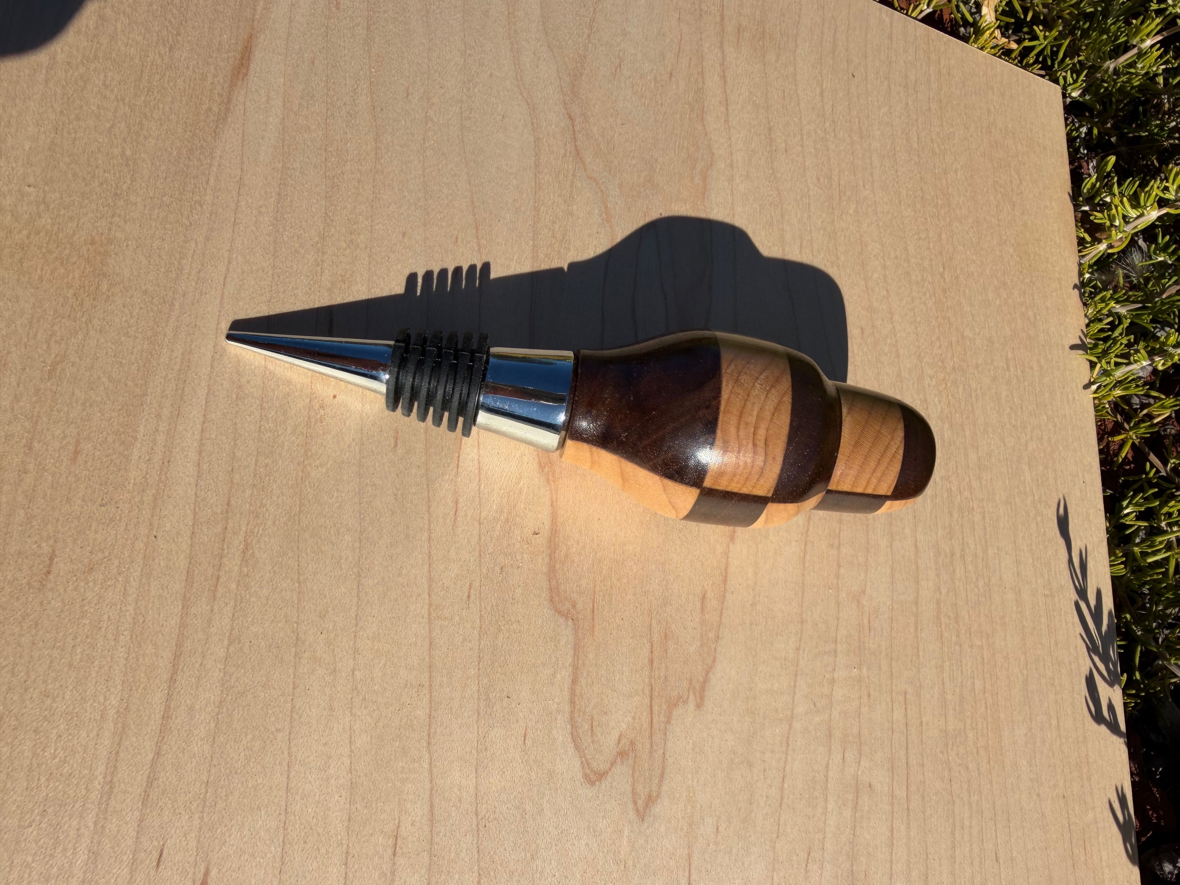 Handcrafted Wooden Wine Bottle Stoppers