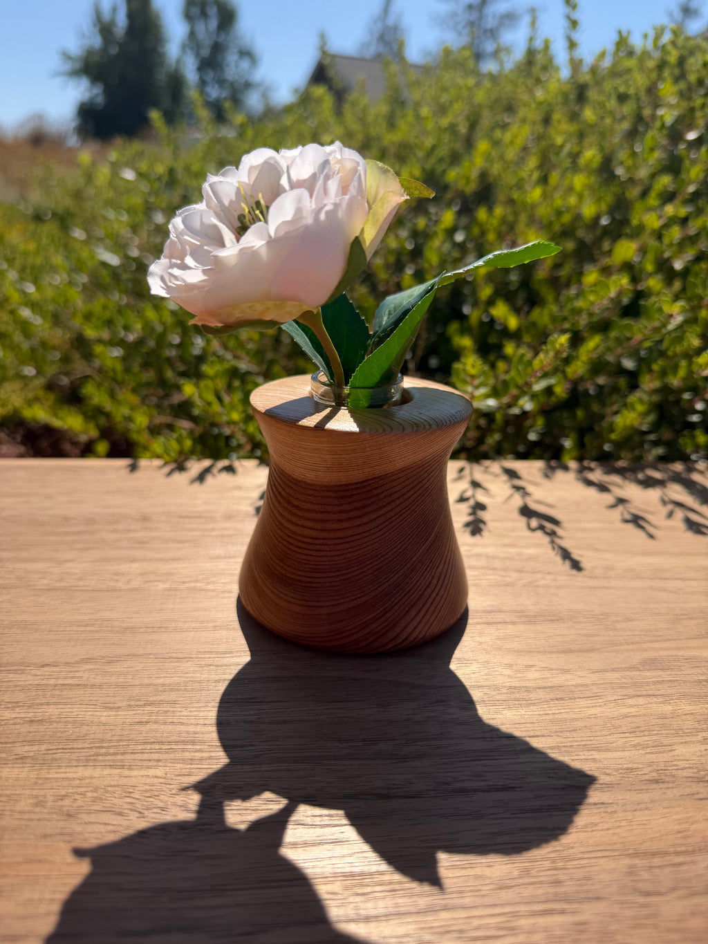 Petite Redwood Bud Vase