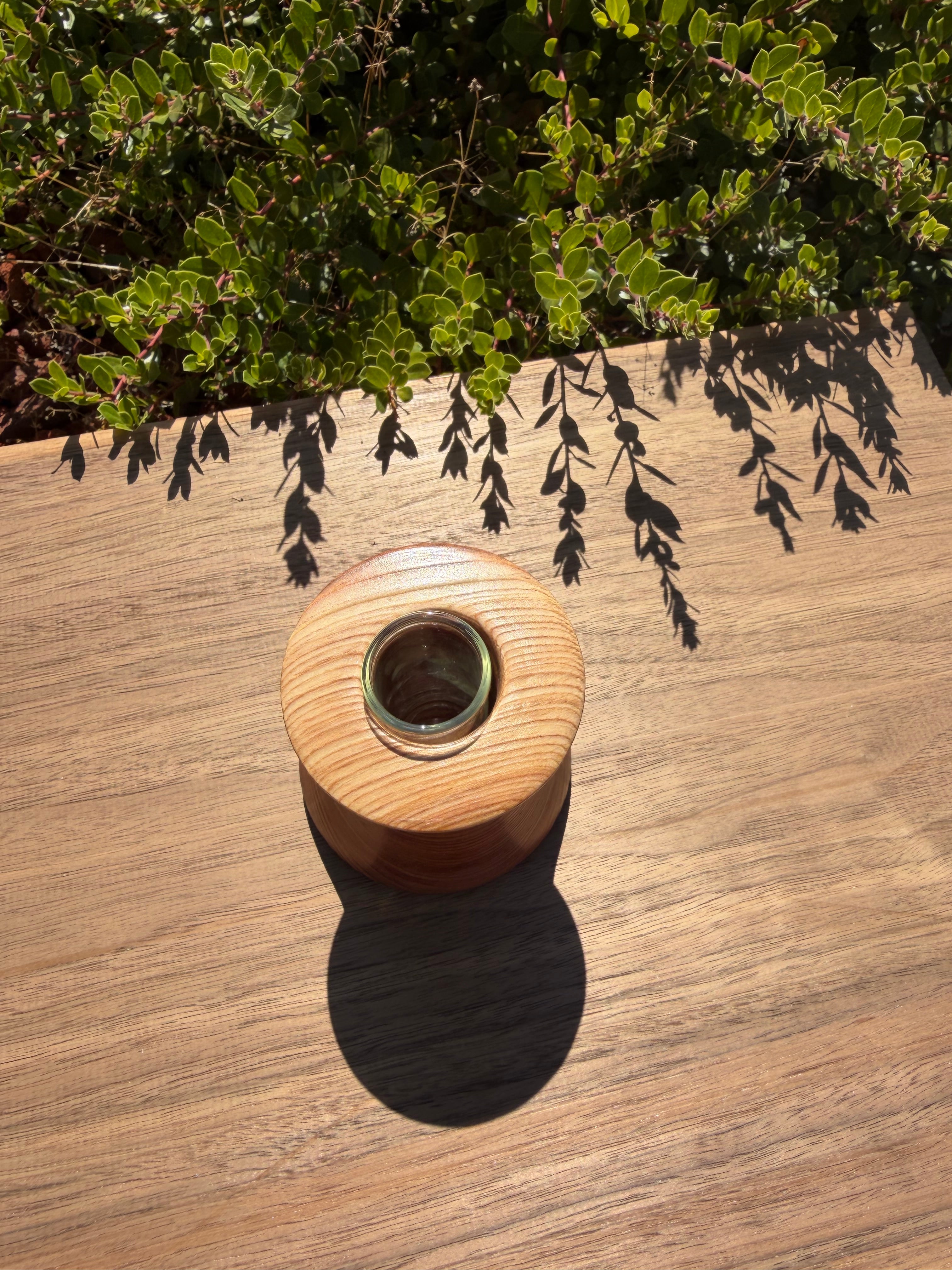 Petite Redwood Bud Vase
