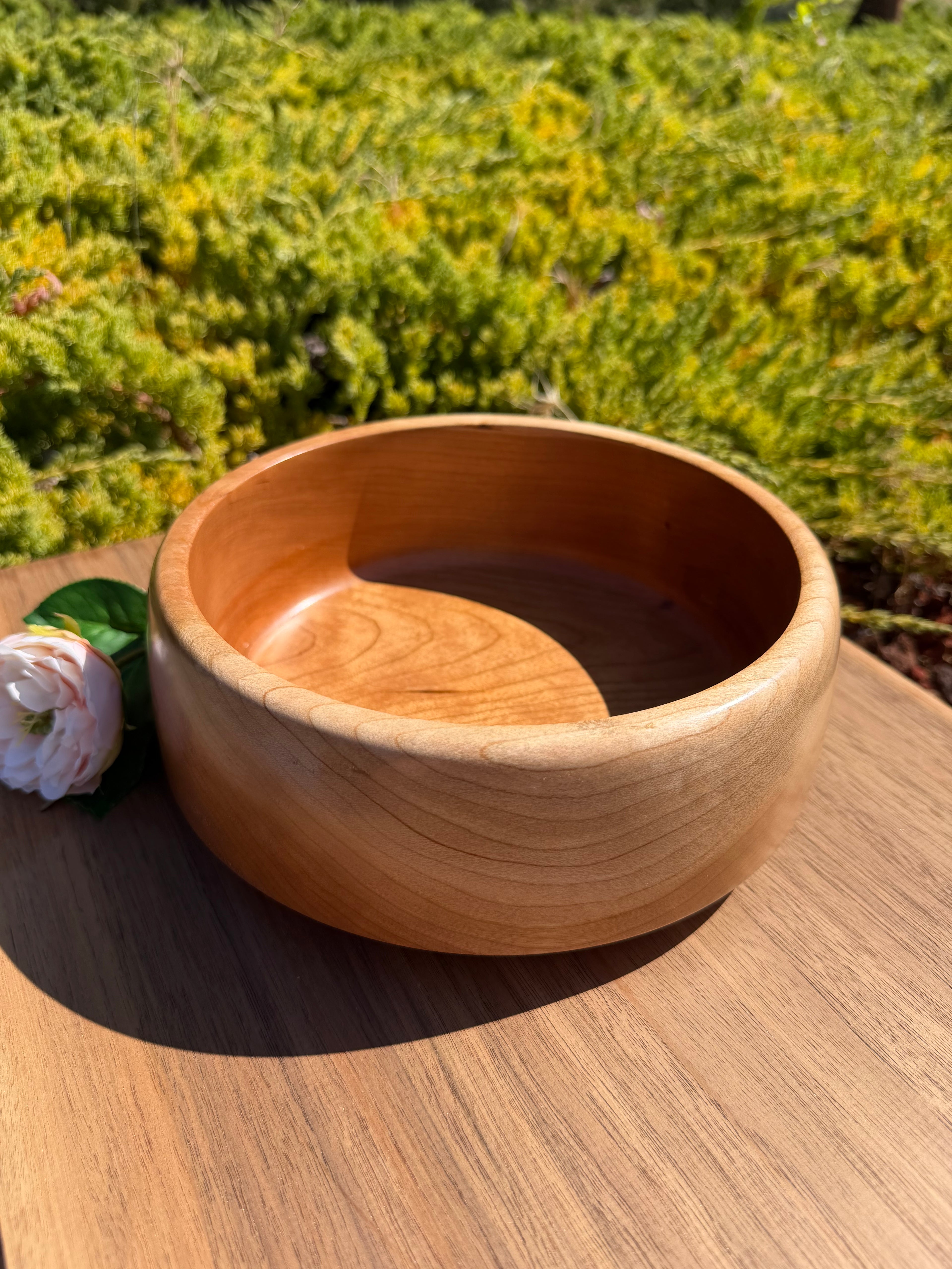 Hand-turned Cherry Bowl