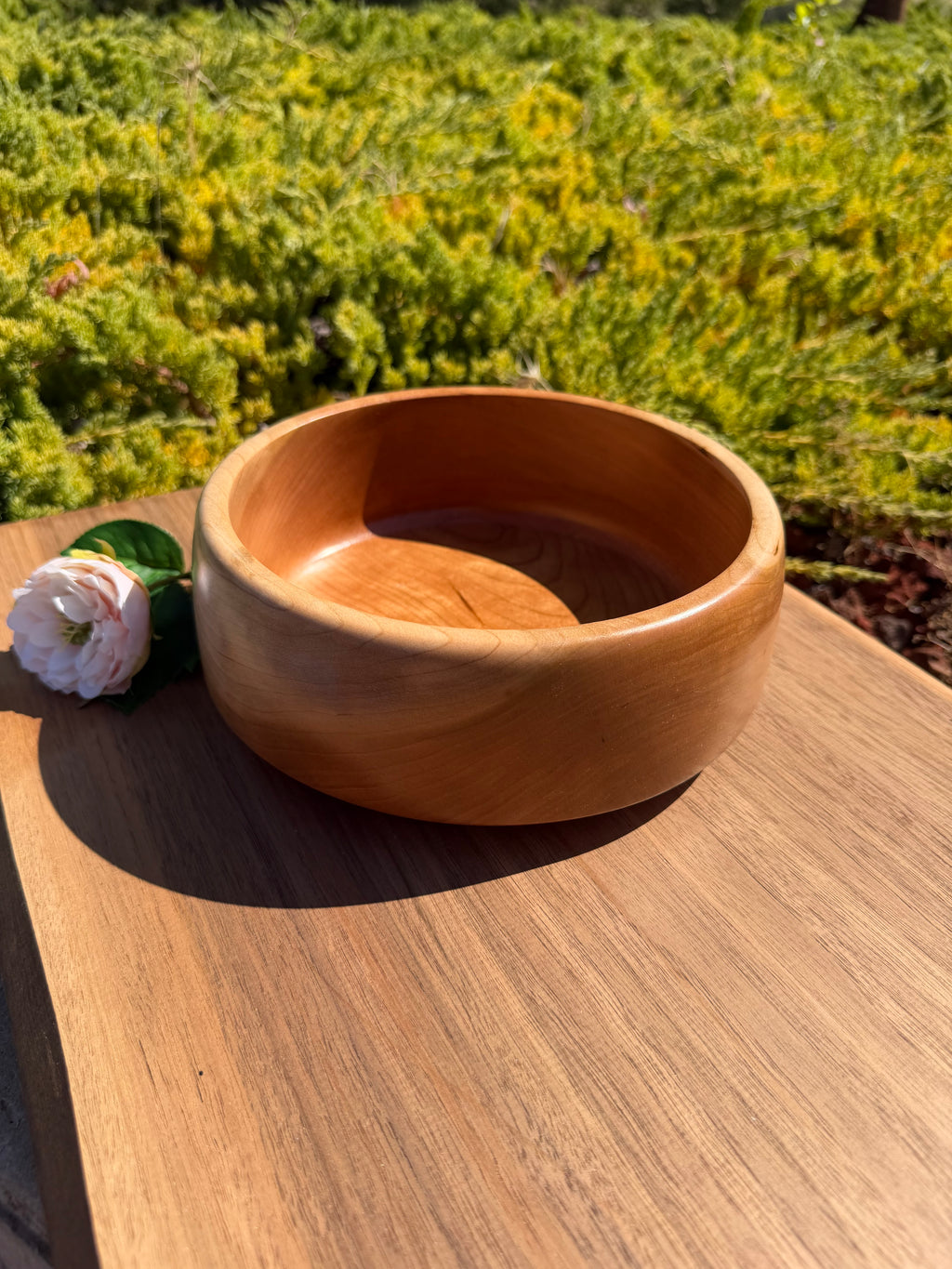 Hand-turned Cherry Bowl