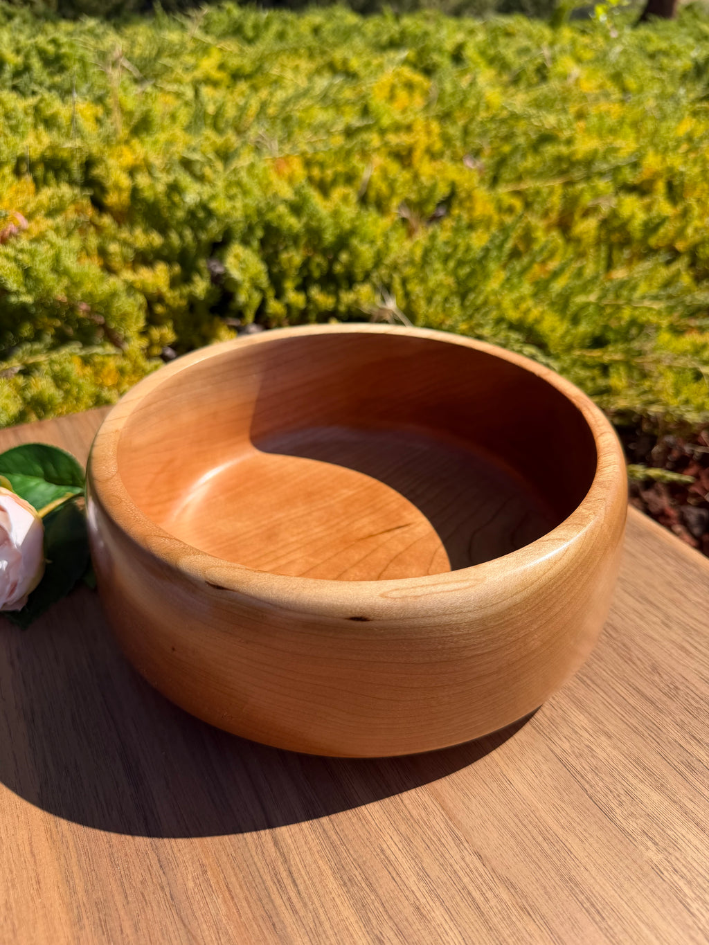 Hand-turned Cherry Bowl
