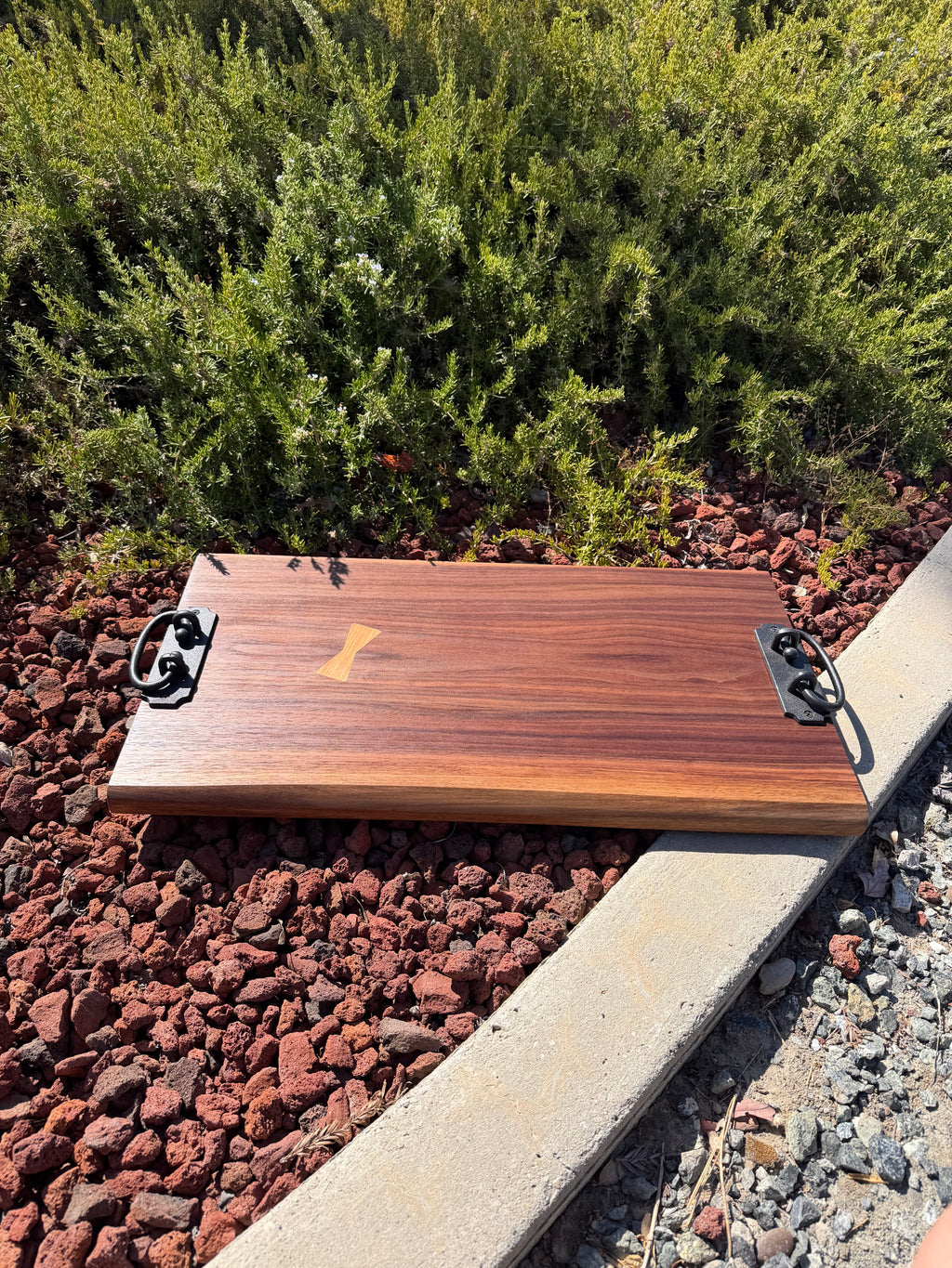 Large Black Walnut Charcuterie Board
