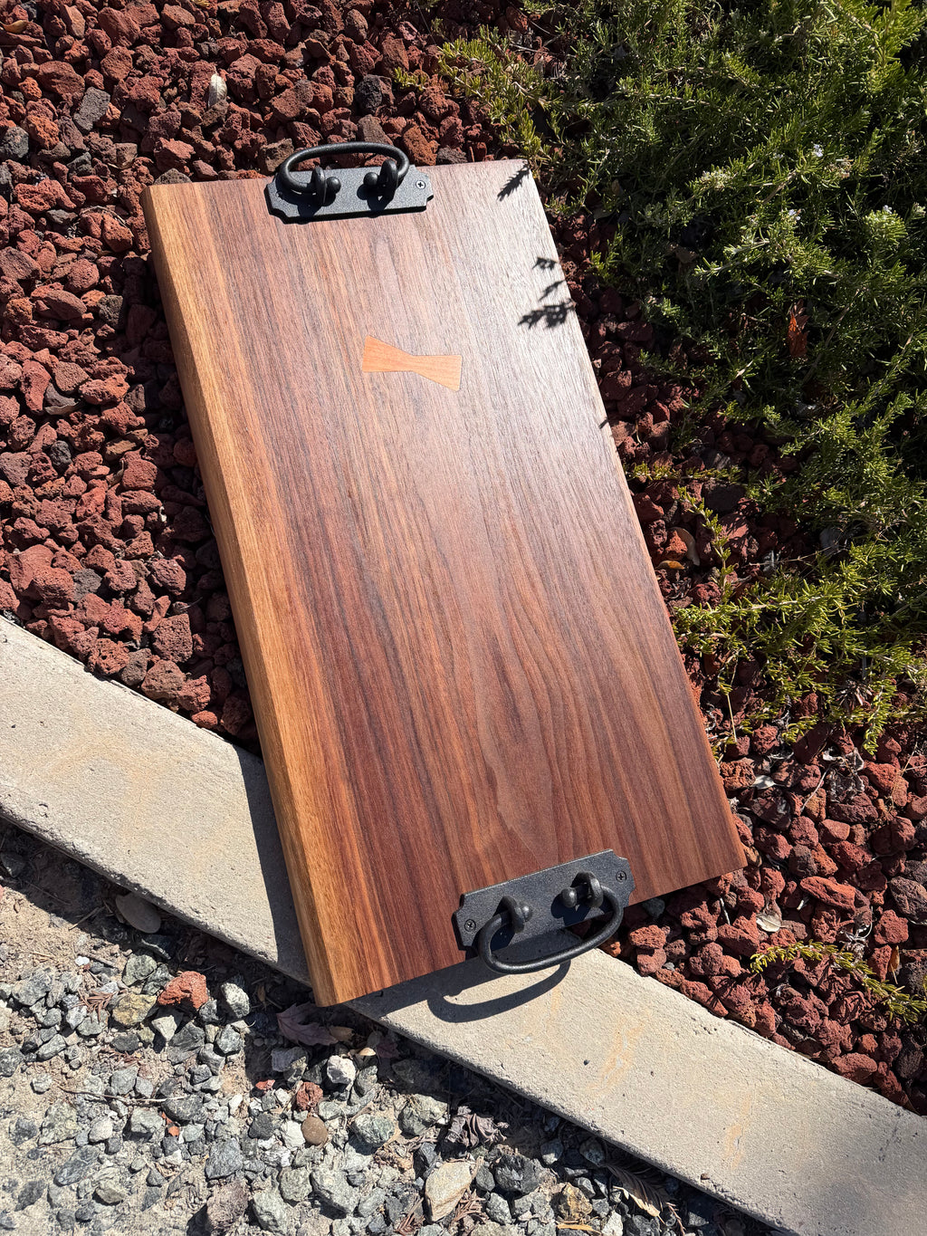 Large Black Walnut Charcuterie Board