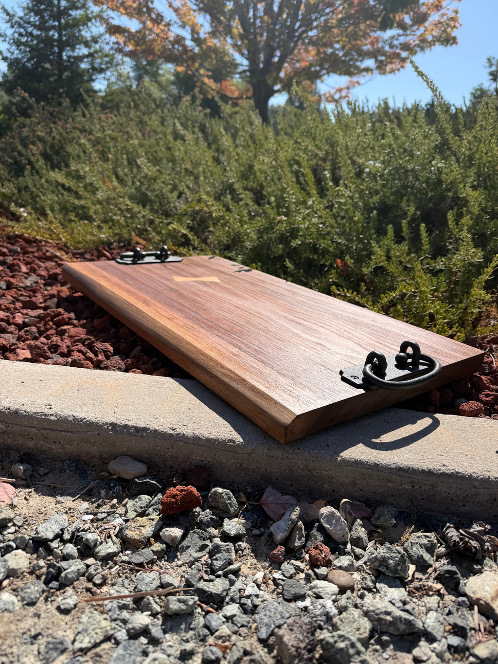 Large Black Walnut Charcuterie Board