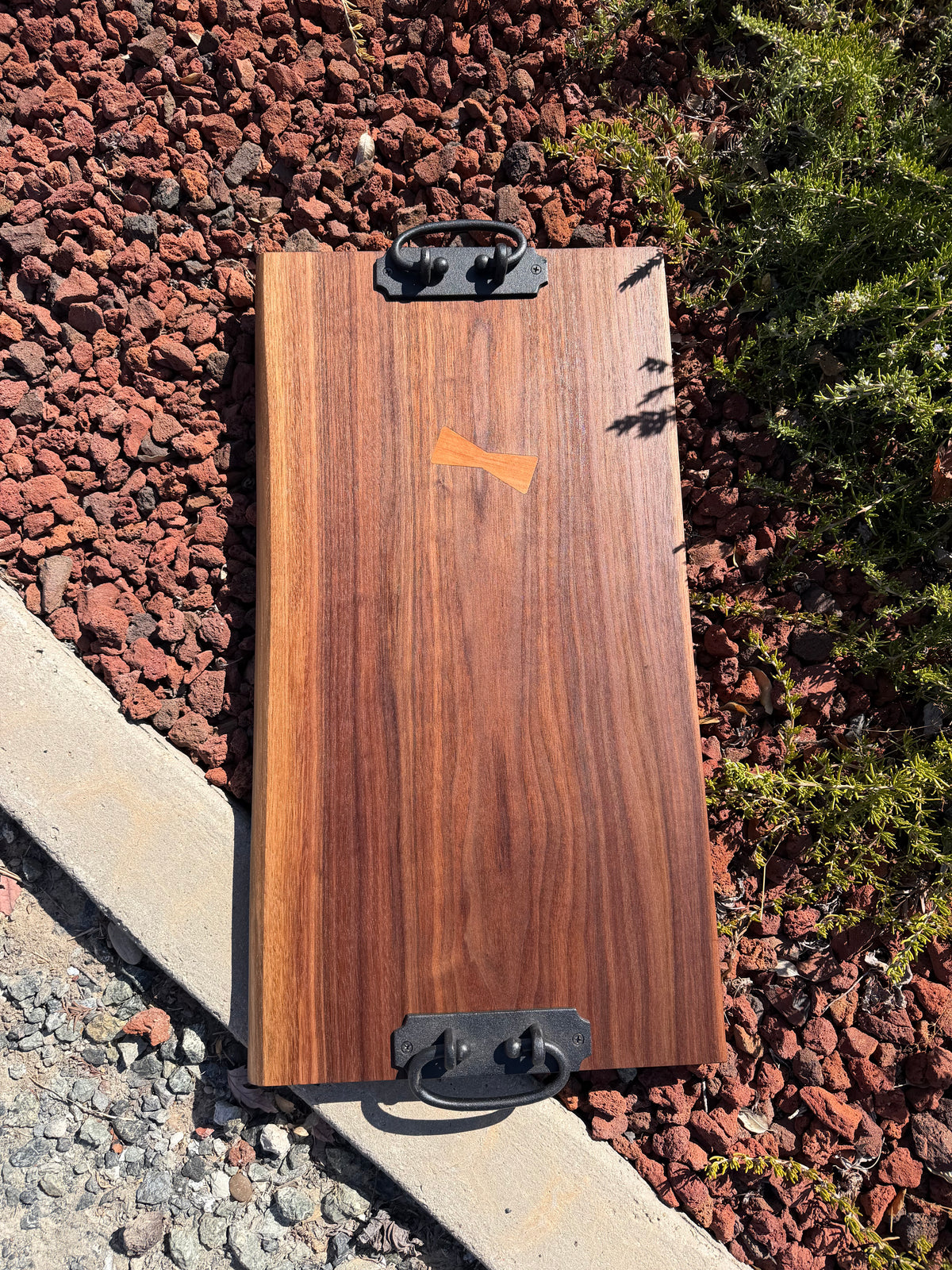 Large Black Walnut Charcuterie Board