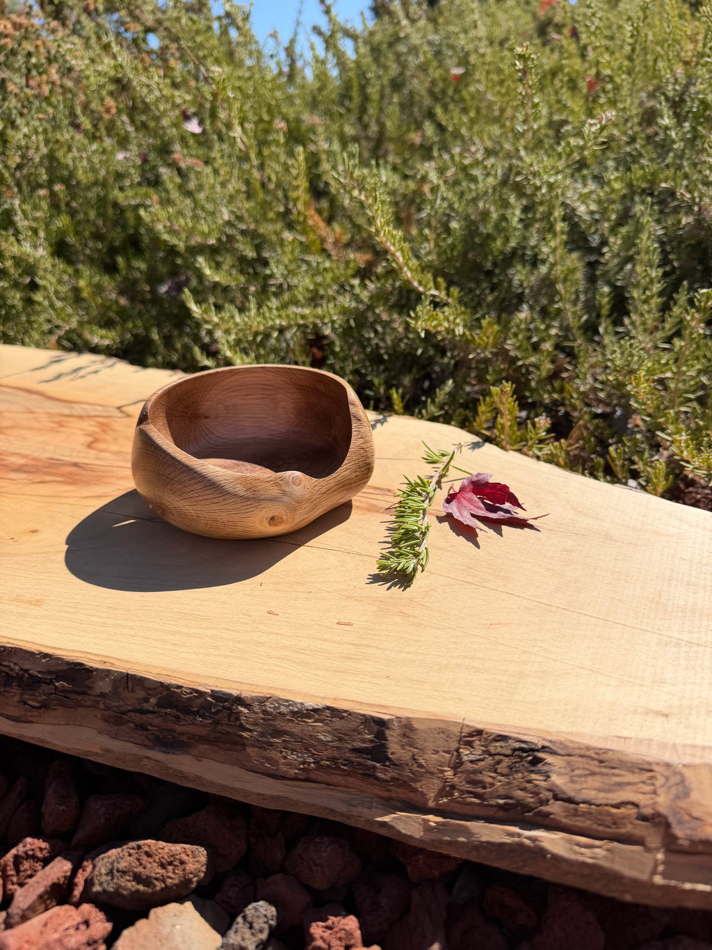 Live-Oak Handcrafted Bowl