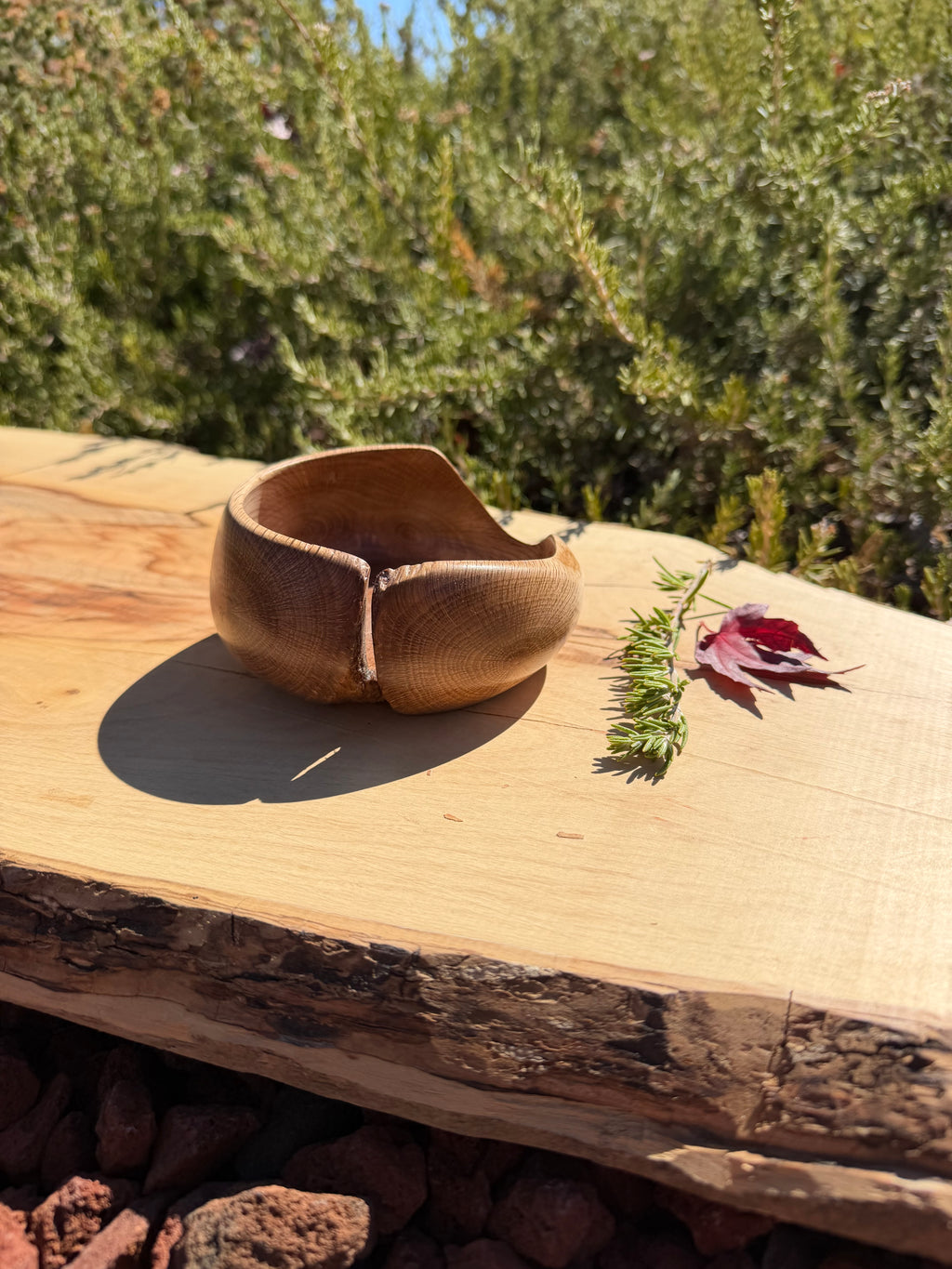 Live-Oak Handcrafted Bowl