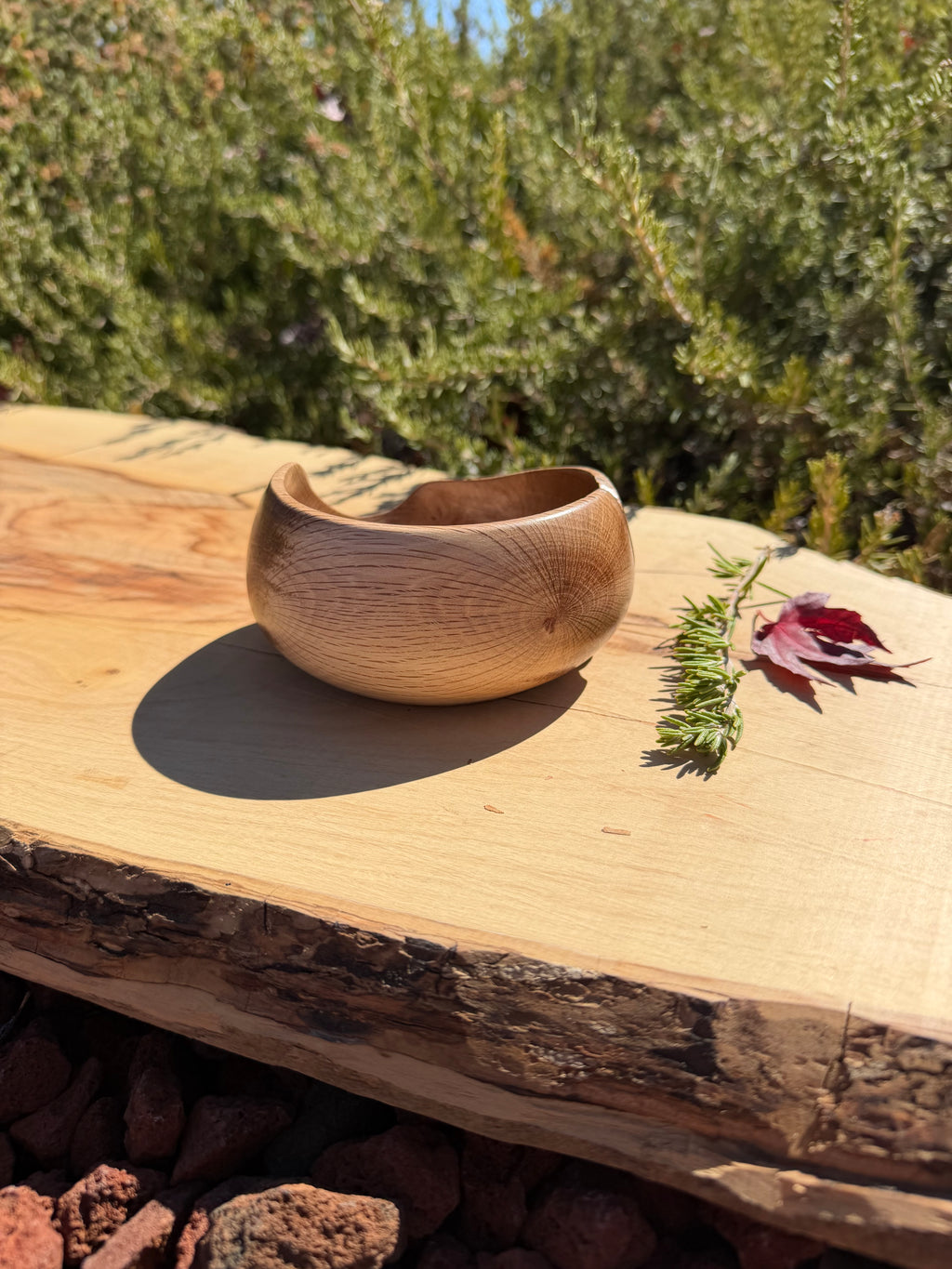 Live-Oak Handcrafted Bowl