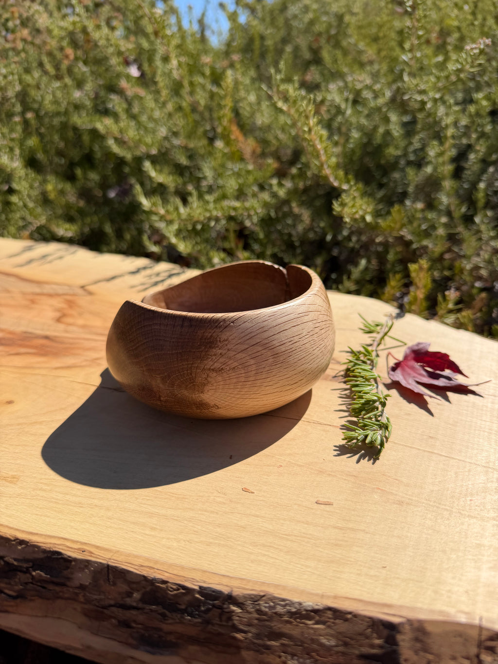 Live-Oak Handcrafted Bowl