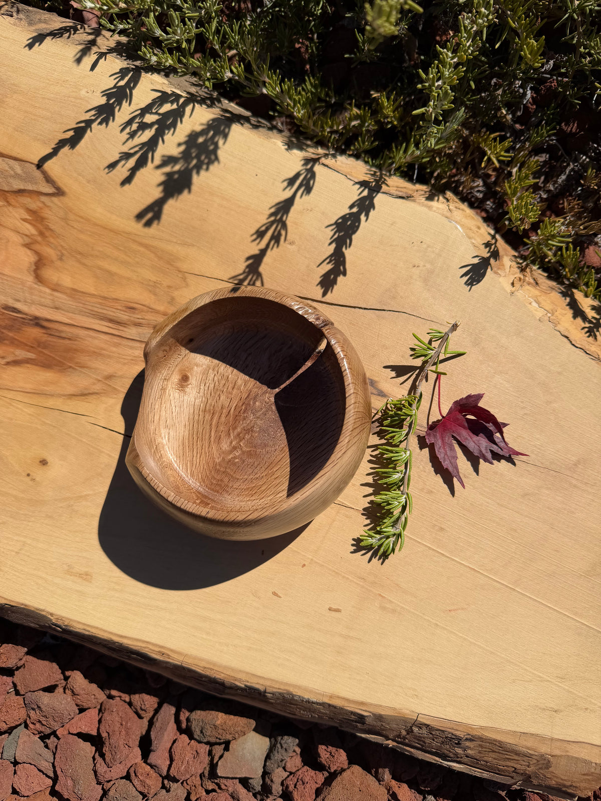 Live-Oak Handcrafted Bowl