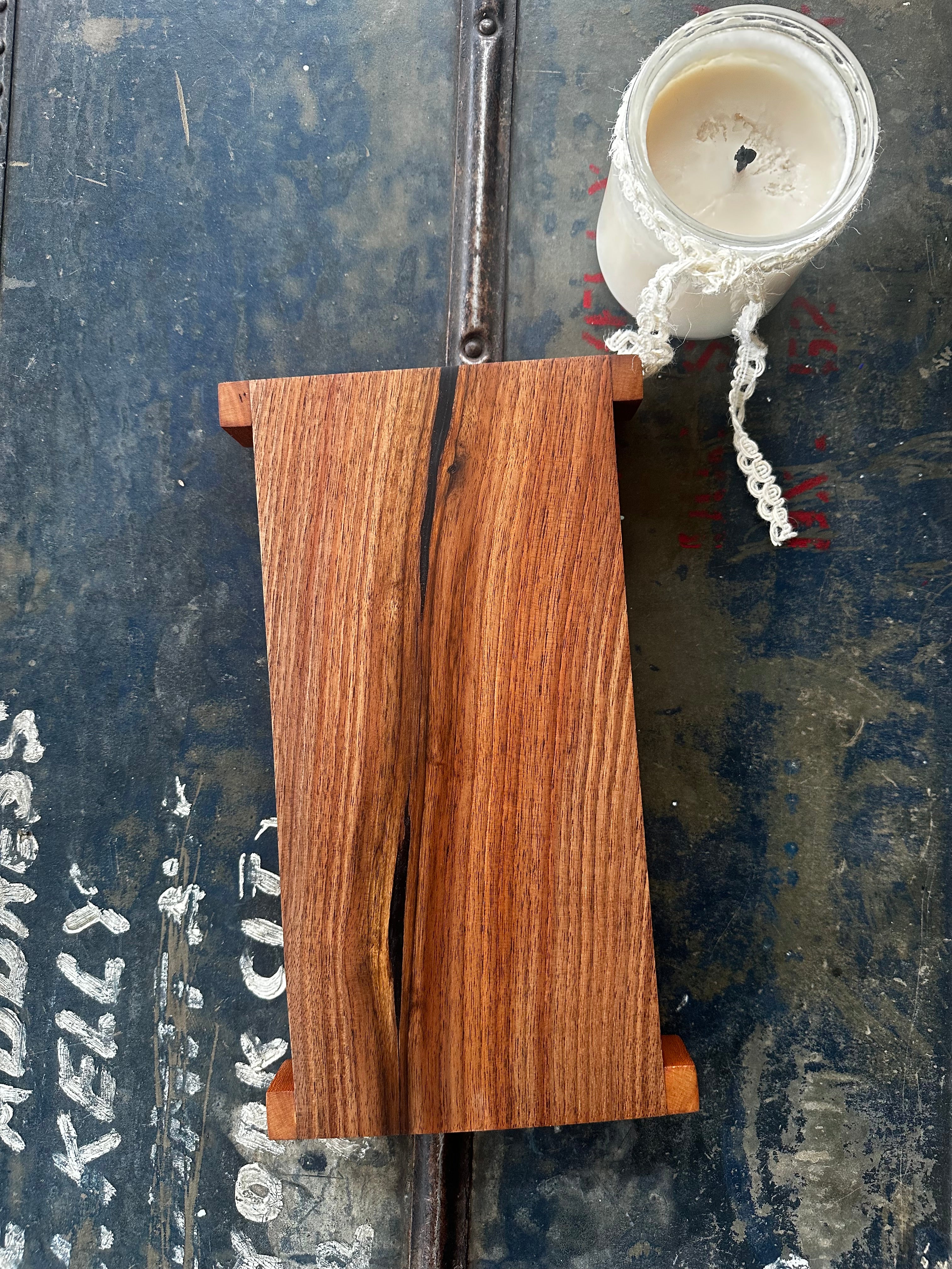 Raised Walnut Charcuterie / Cheese Board