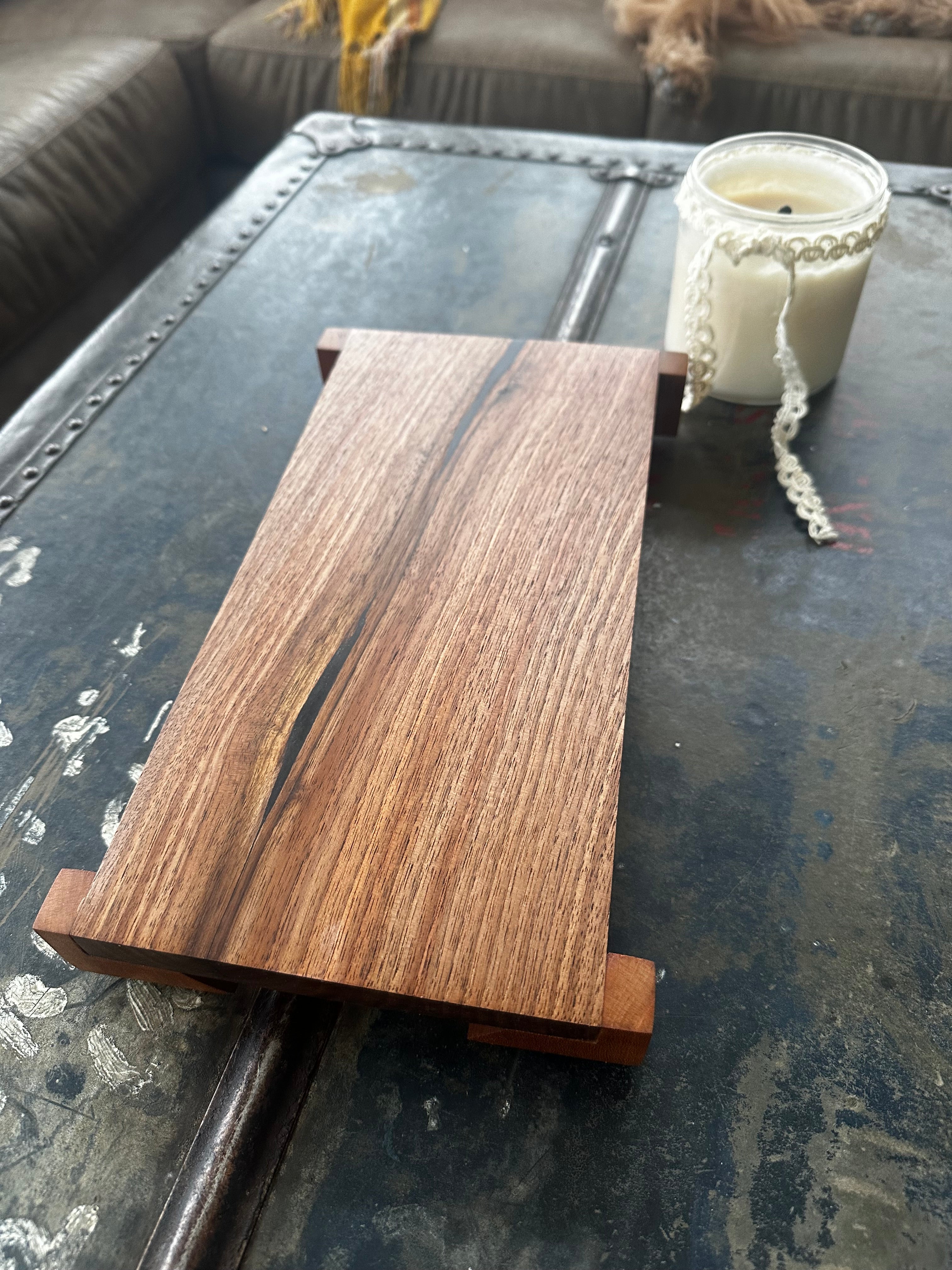 Raised Walnut Charcuterie / Cheese Board