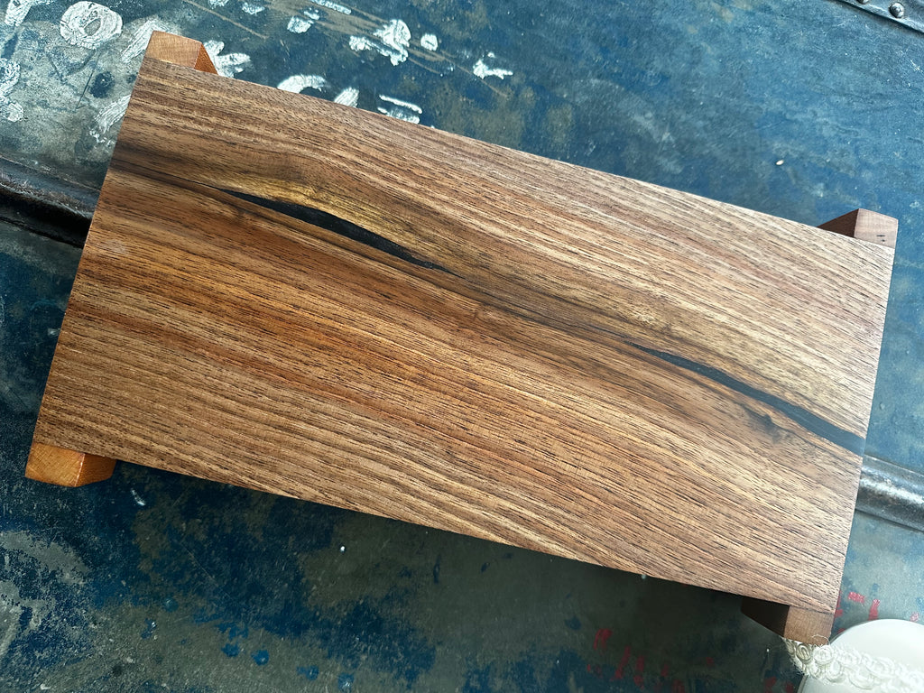 Raised Walnut Charcuterie / Cheese Board
