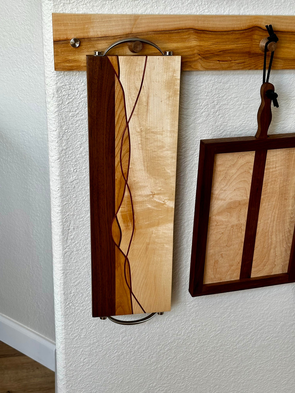Beautiful Woven Woods Charcuterie Board