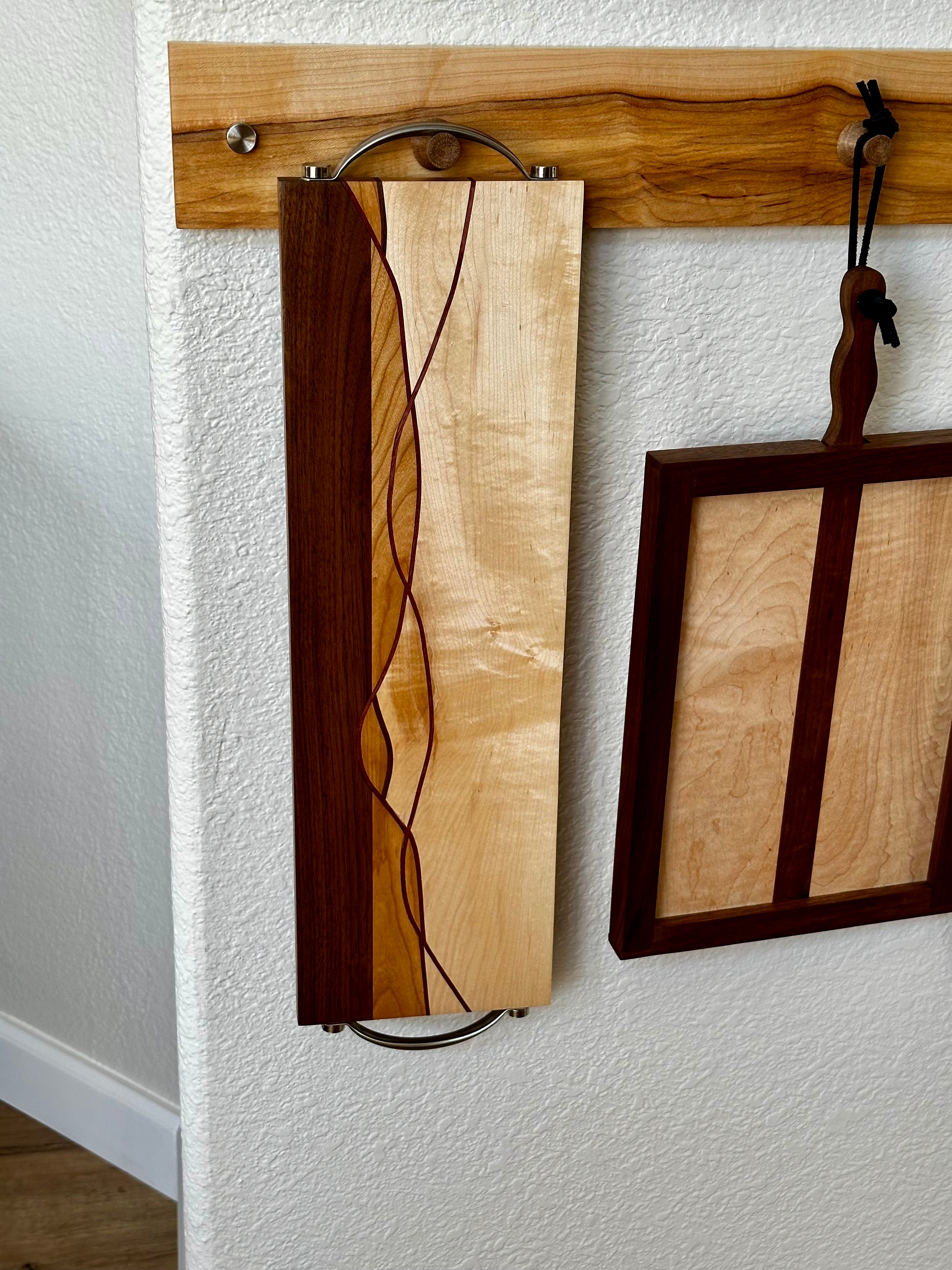 Beautiful Woven Woods Charcuterie Board