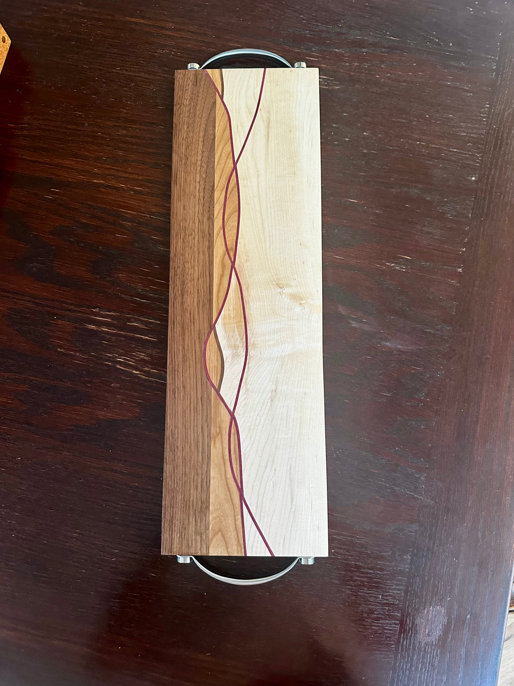 Beautiful Woven Woods Charcuterie Board