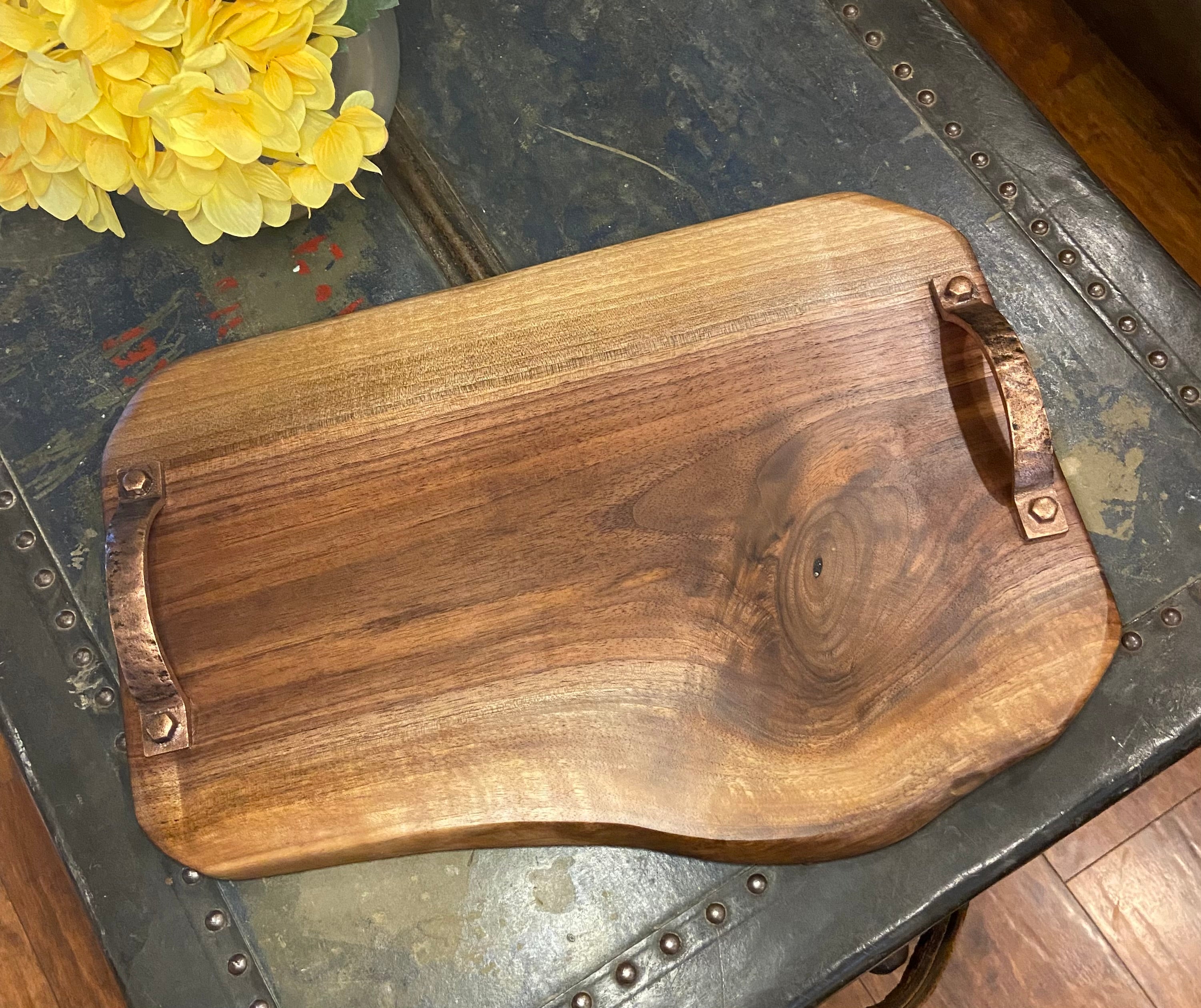 Live Edge Walnut Charcuterie Board