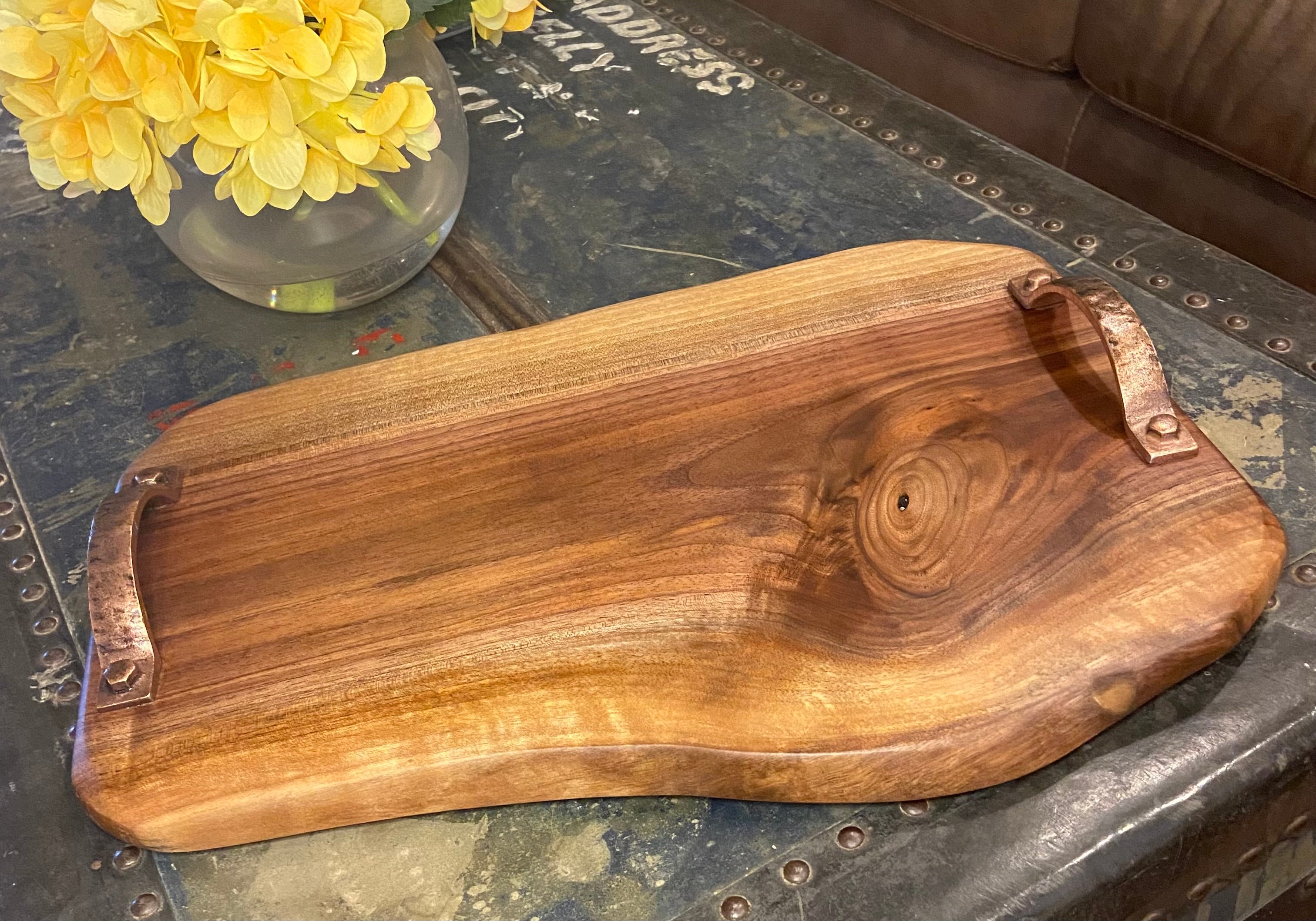Live Edge Walnut Charcuterie Board