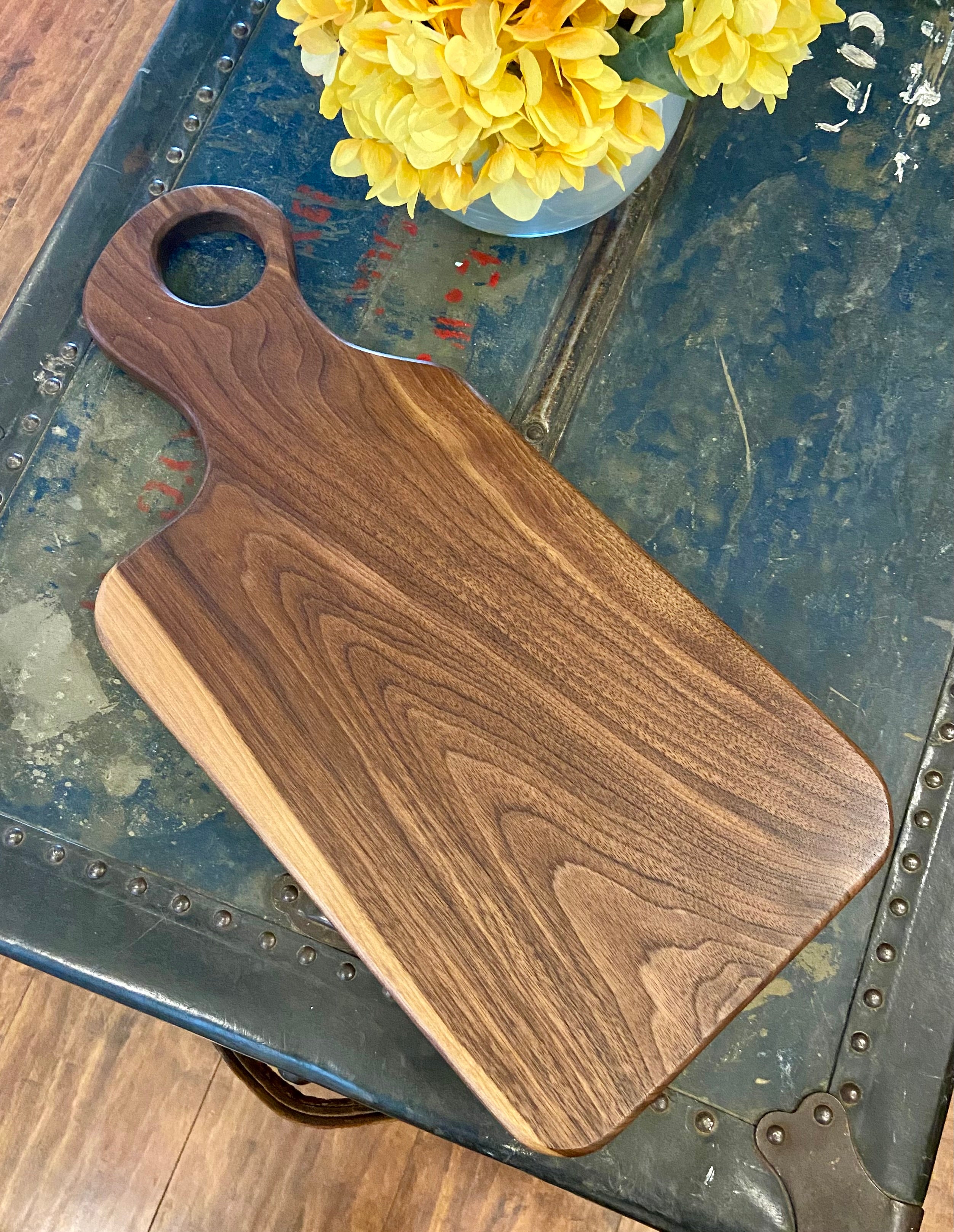 Hardwood Walnut Charcuterie Board (Reversible)