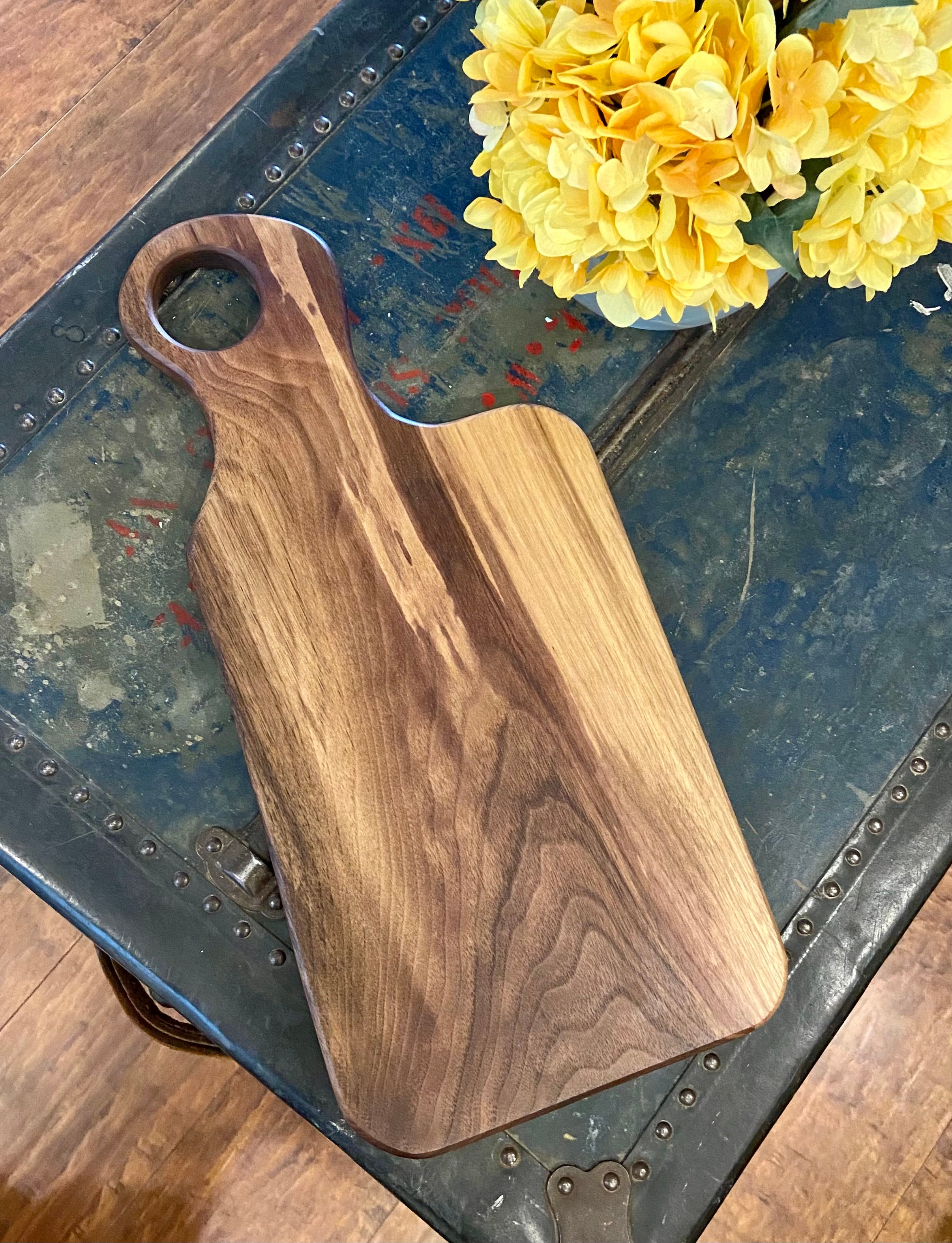 Hardwood Walnut Charcuterie Board (Reversible)