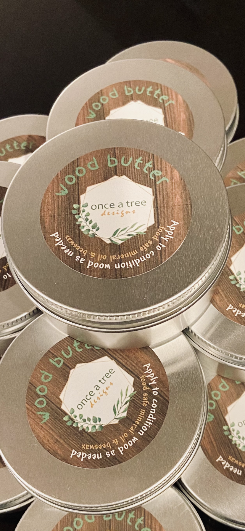 Handmade Wood Butter