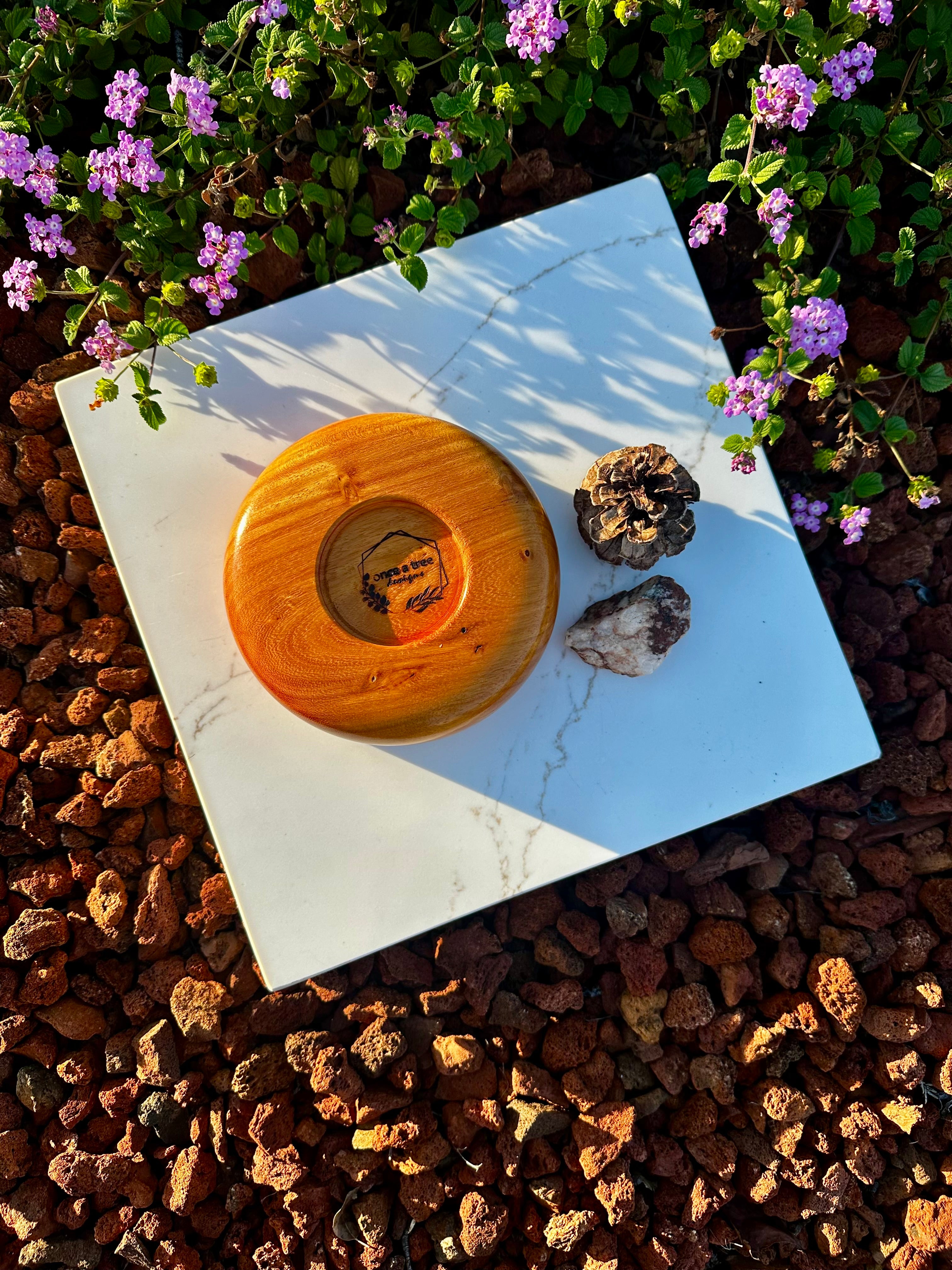 Handcrafted Osage Orange Wood Bowl