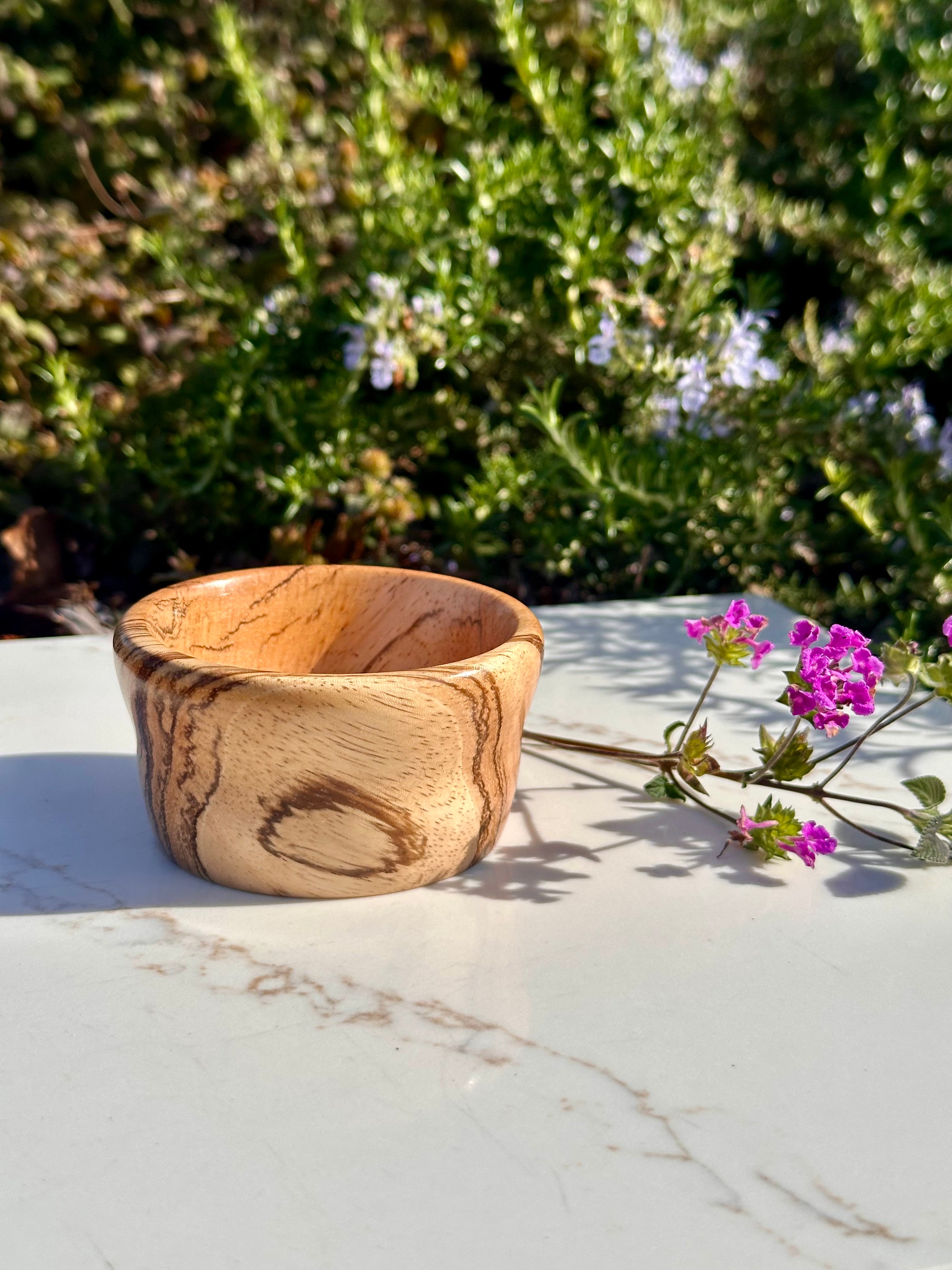 Handcrafted Zebra Wood Bowls