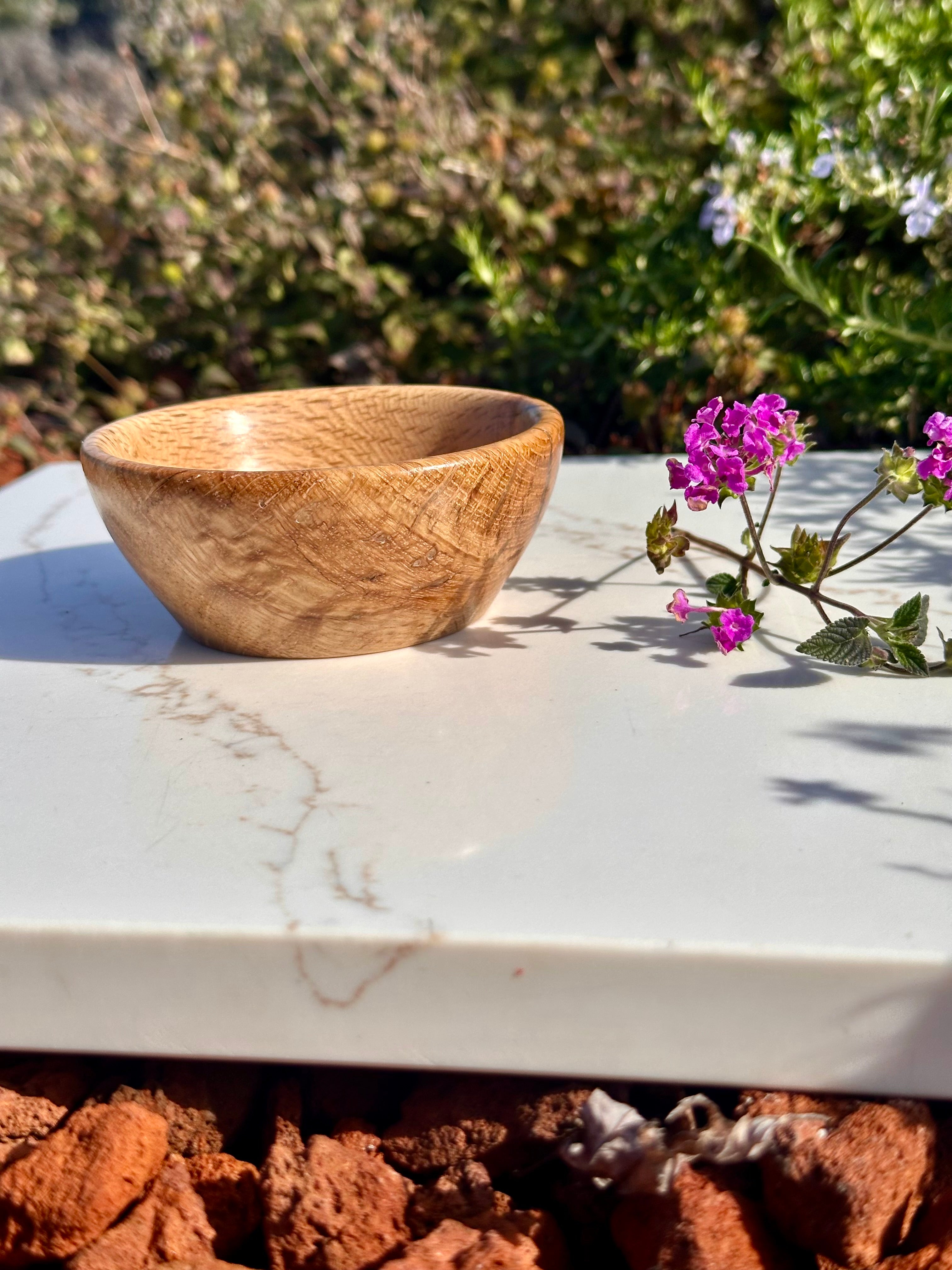 Handturned White Oak Bowl